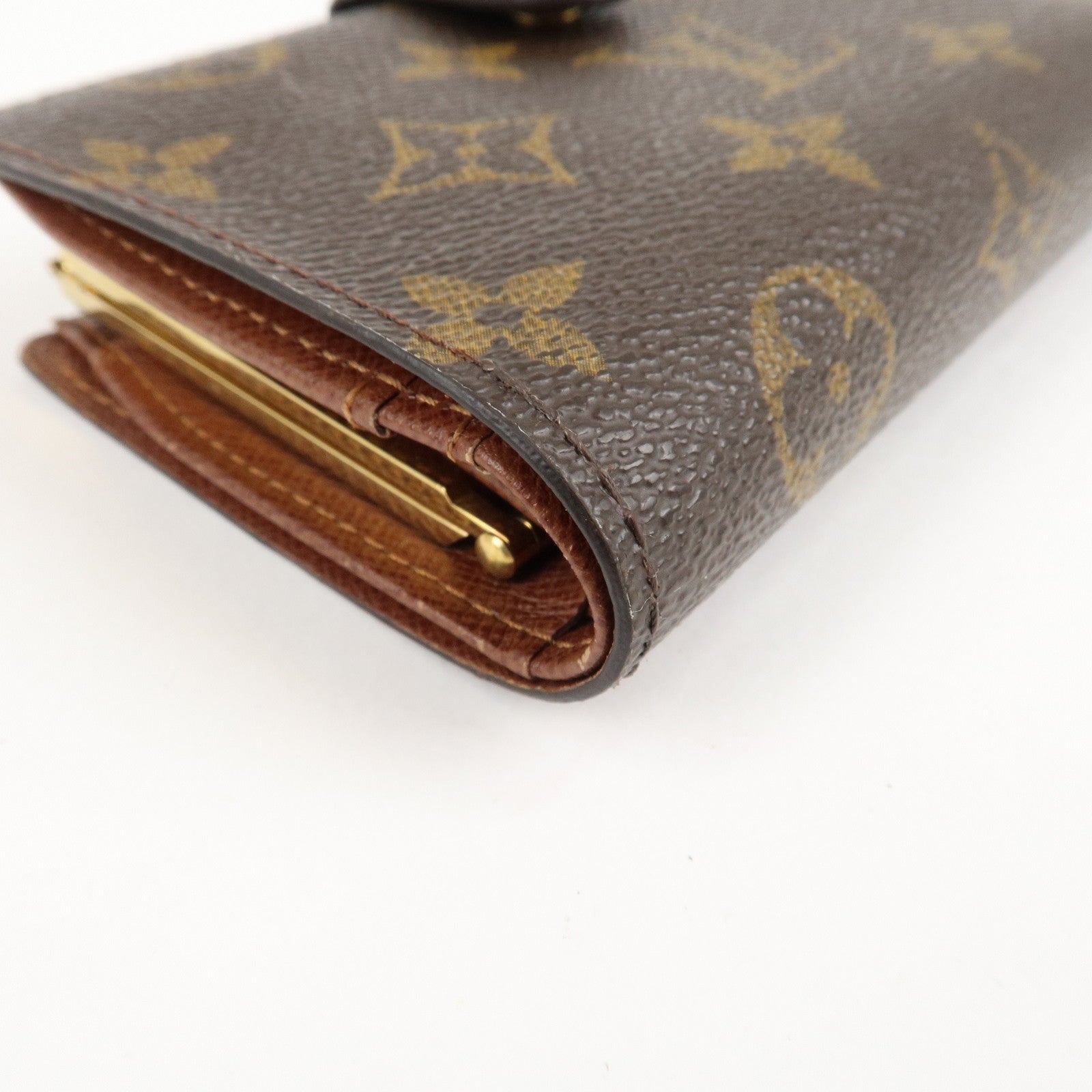 Louis Vuitton Monogram Porte Monnaie Billets Viennois M61663 Used