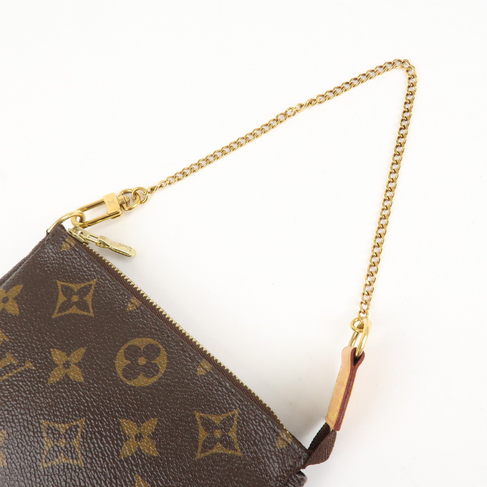 Louis Vuitton Monogram Mini Pochette Accessoires Pouch M58009 Used