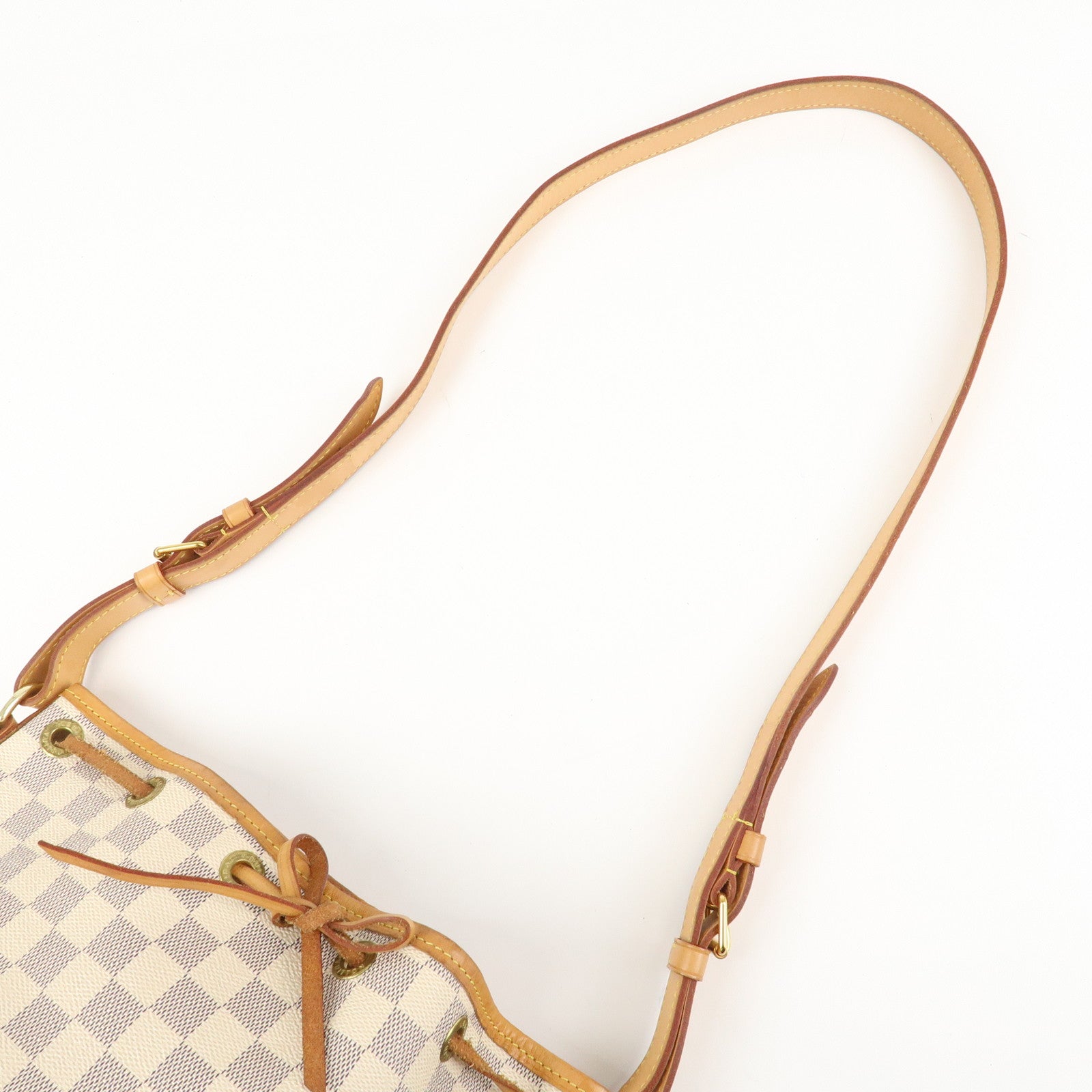 Louis Vuitton Damier Azur Noe BB Shoulder Bag N41220 Used
