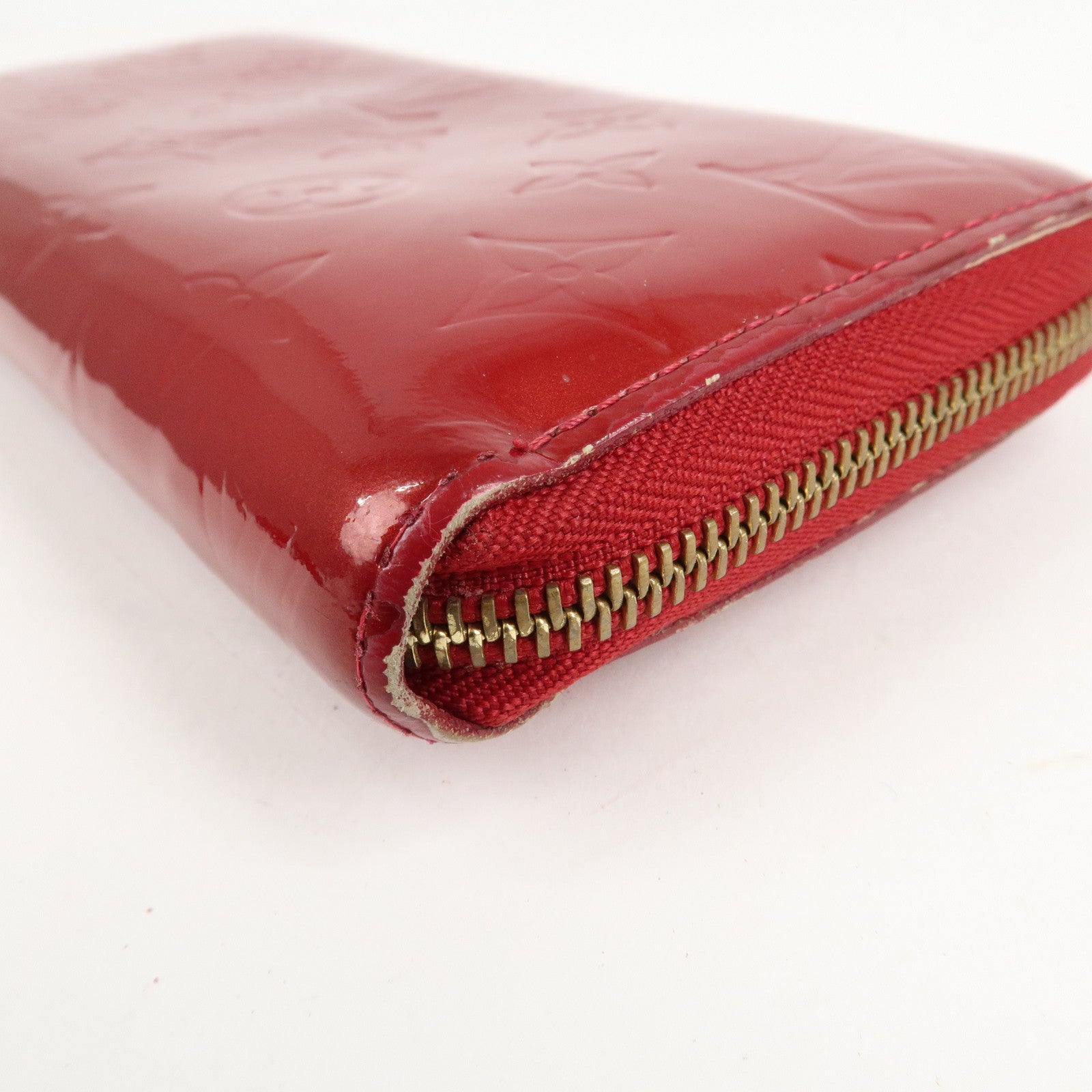 Louis Vuitton Set of 2 Monogram Vernis Wallet M91981 M91982 Used