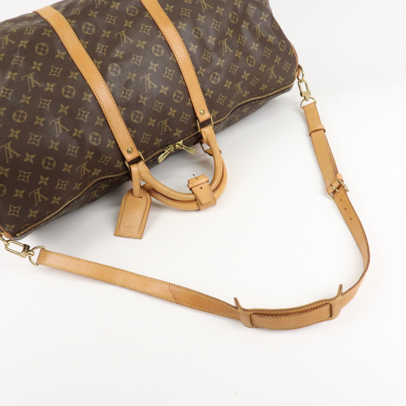 Louis Vuitton Monogram Keep All Bandouliere 60 Bag M41412 Used