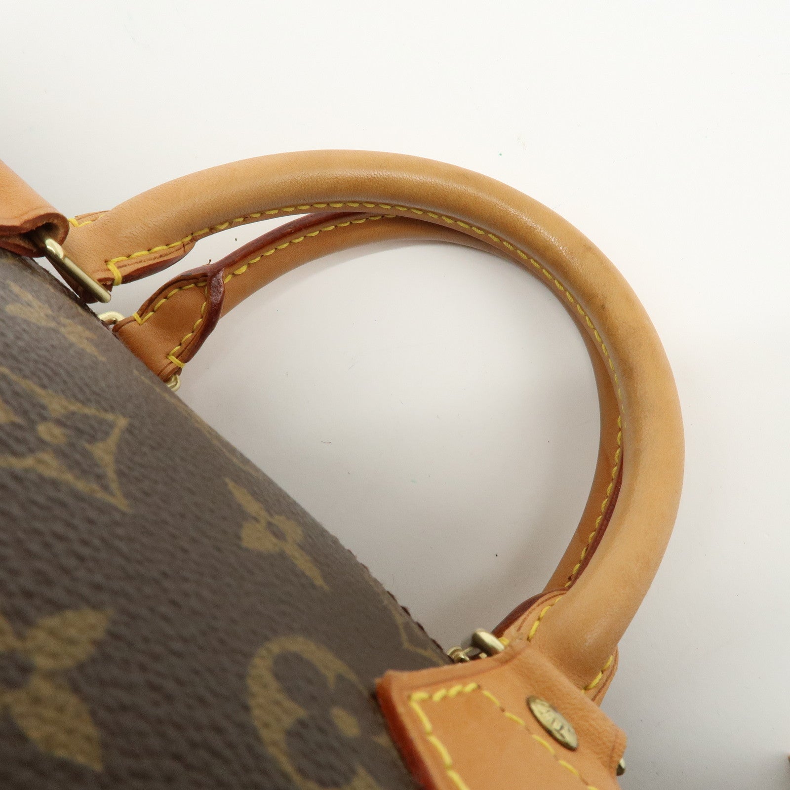 Louis Vuitton Monogram Speedy 40 Hand Bag Boston Bag M41522 Used