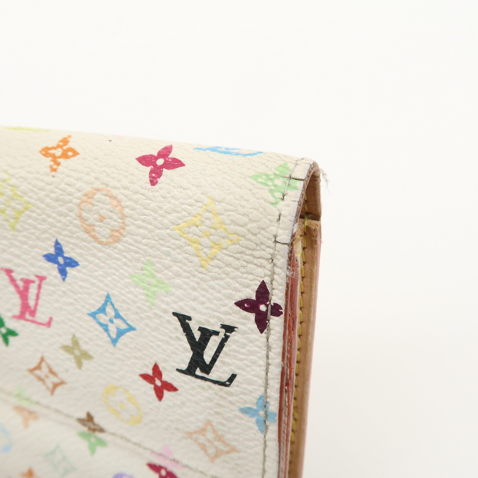 Louis Vuitton Monogram Set of 2 Long Wallet M61734 M93532 Used