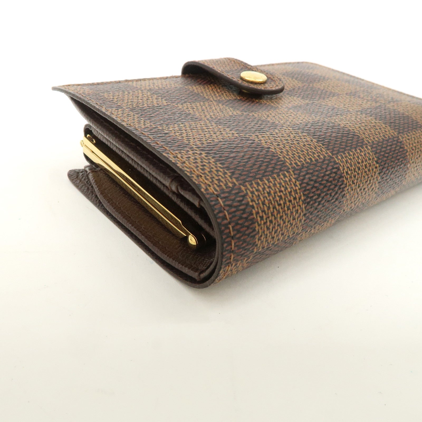 Louis Vuitton Damier Portefeuille Viennois Wallet N61674 Used