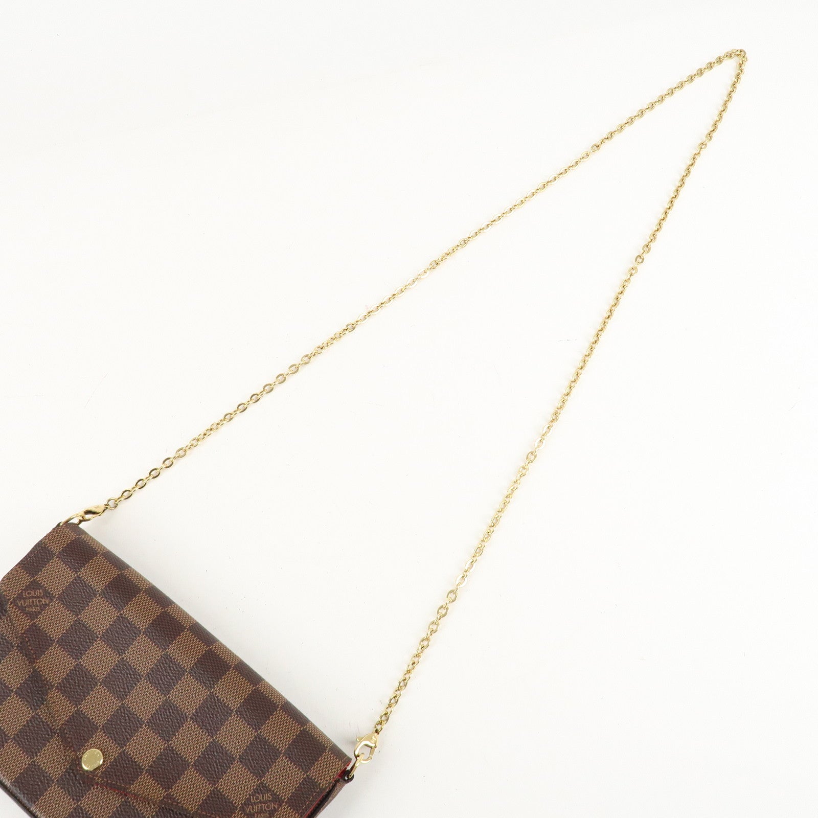 Louis Vuitton Damier Pochette Félicie Shoulder Bag M63032 Used