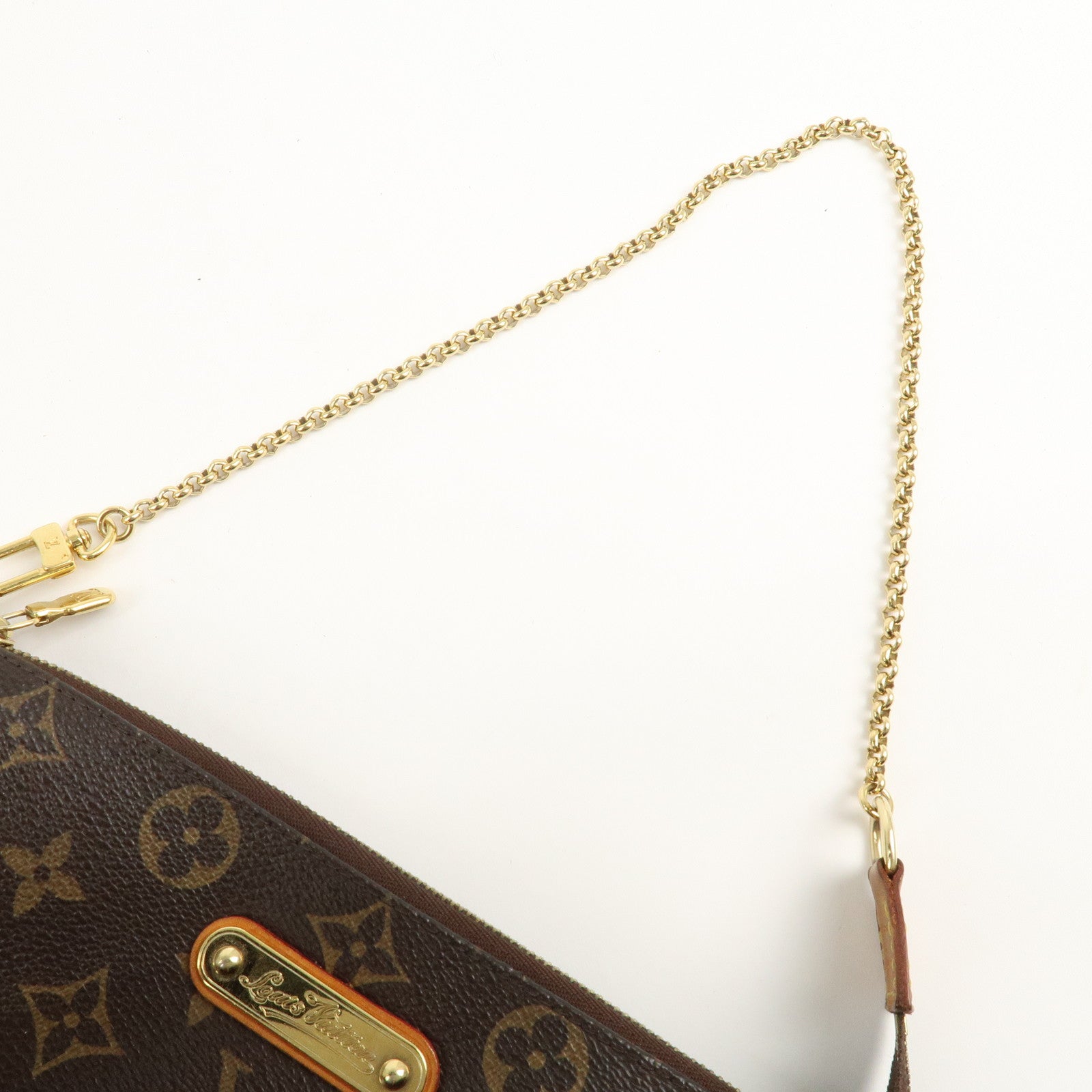 Louis Vuitton Monogram Eva 2 Way Pouch Shoulder Bag M95567 Used