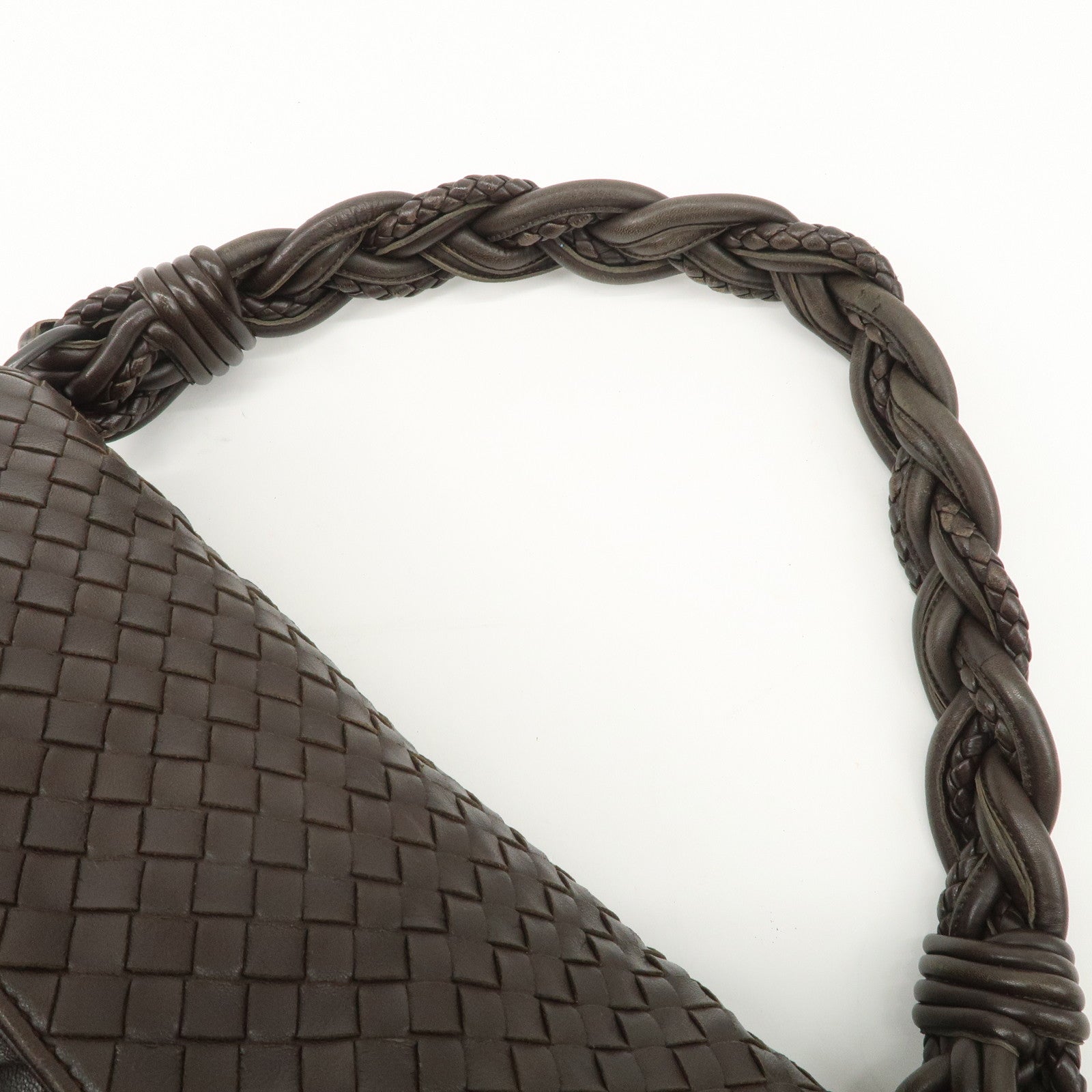 Bottega Veneta Intrecciato leather shoulder bag 145195 Used