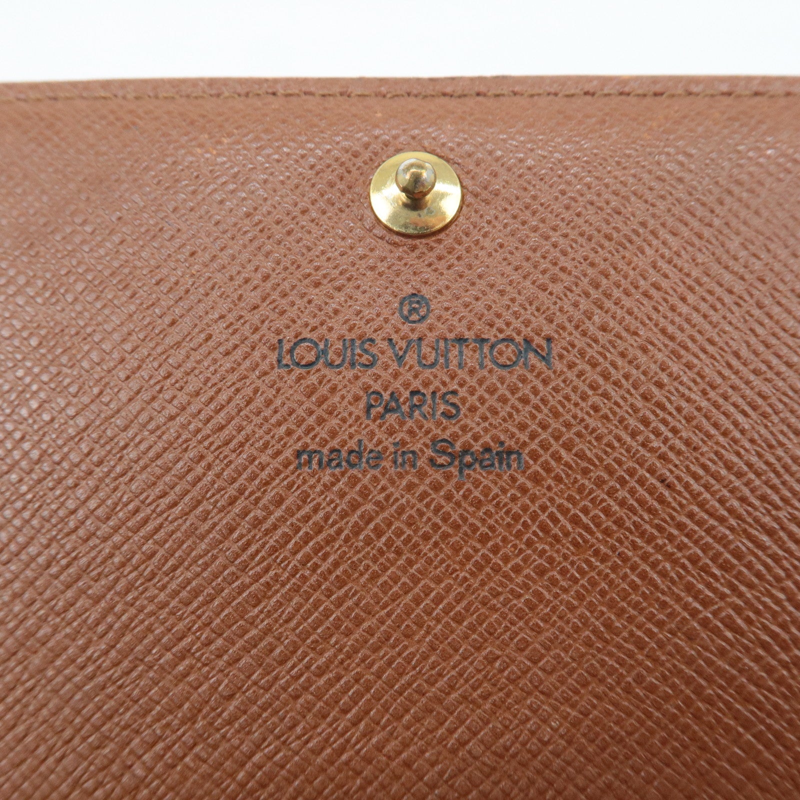 Louis Vuitton Set of5 Monogram Porte Monnaie Billets Tresor Wallet Used