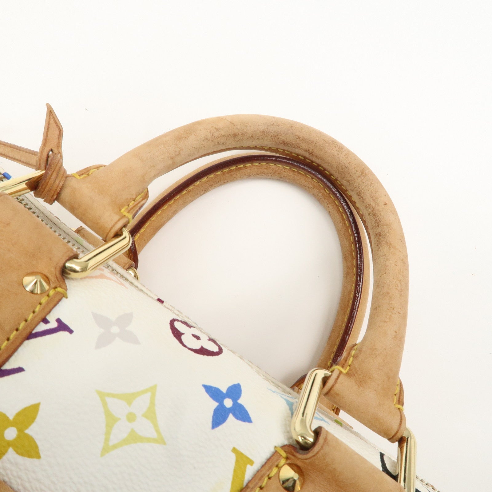 Louis Vuitton Monogram Multicolor Speedy 30 Hand Bag M92643 Used