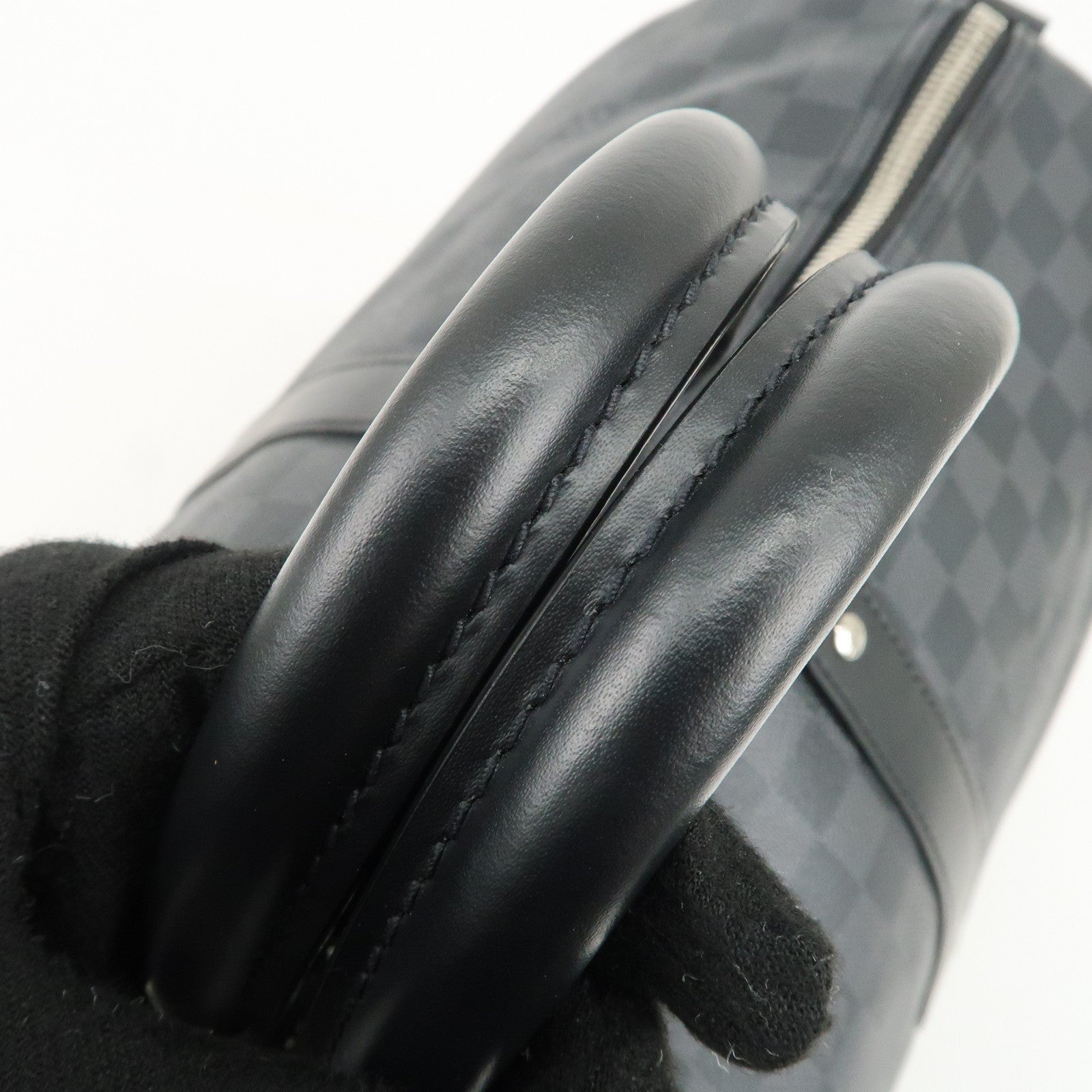 Louis Vuitton Damier Graphite Keepall Bandouliere 45 N41418 Used