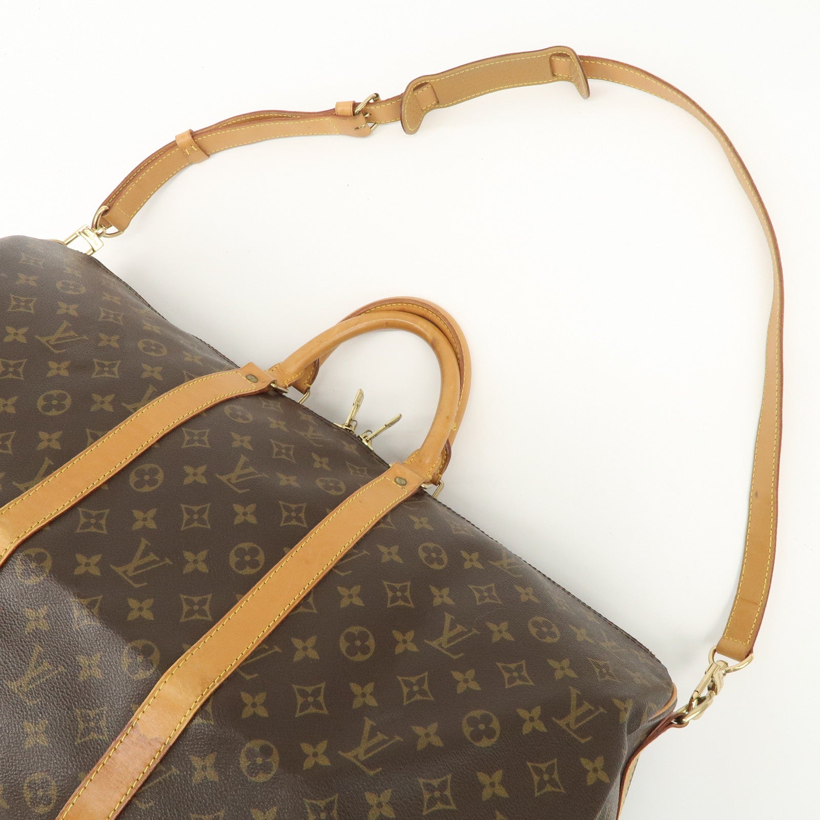 Louis Vuitton Monogram Keep All Bandouliere 55 Bag M41414 Used