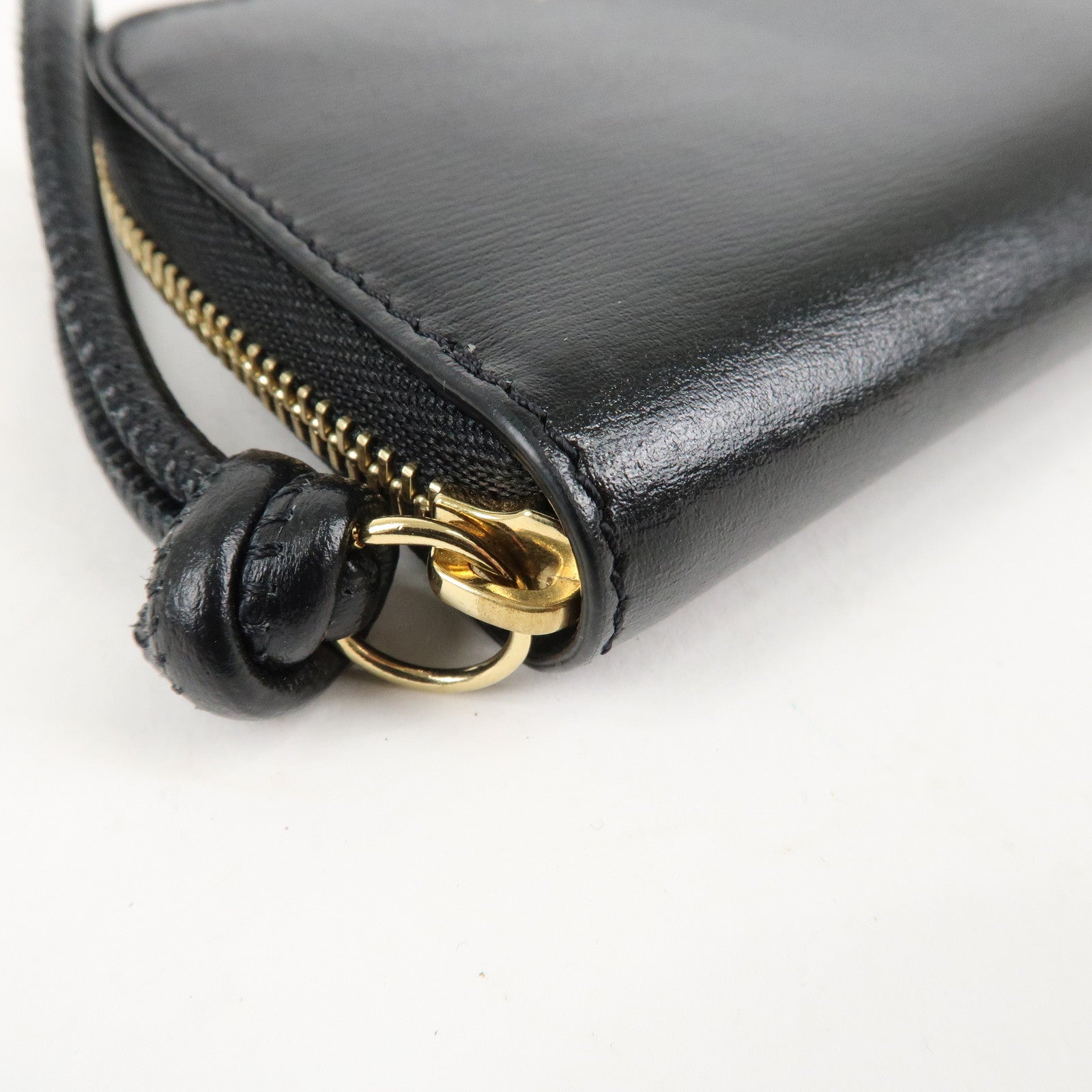 Jil Sander Leather Round Zipper Coin Purse J07UI0007 P4841 Used