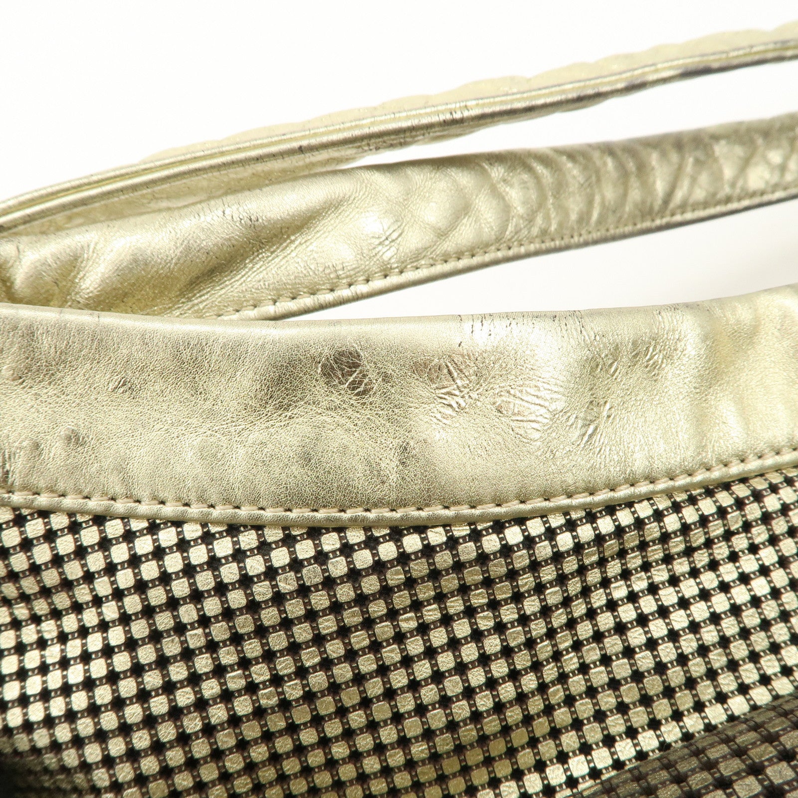 CHANEL COCO Mark Leather Big Gradation Shoulder Bag Used