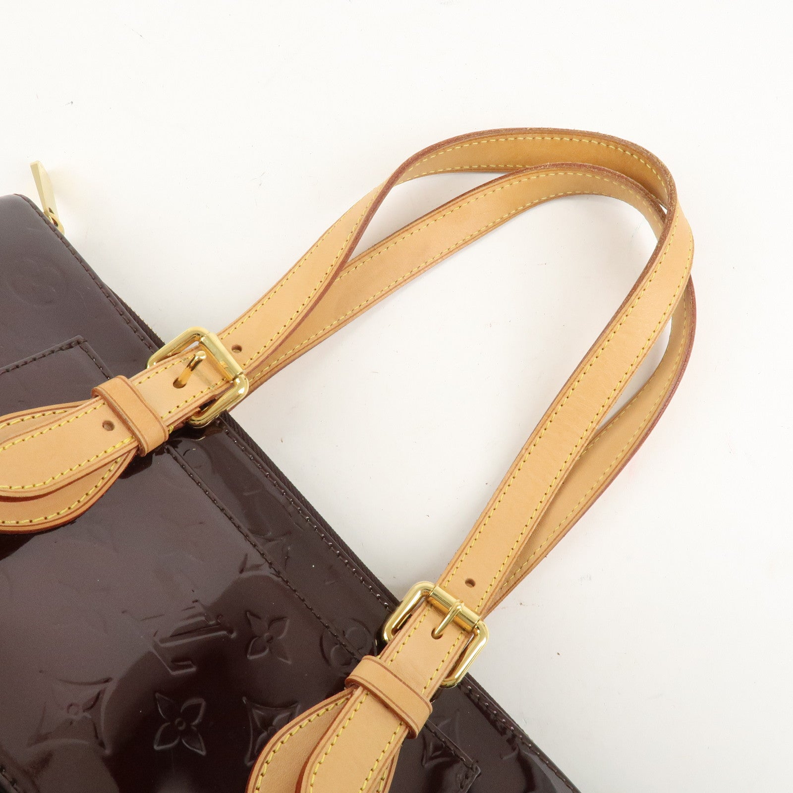 Louis Vuitton Monogram Vernis Rosewood Avenue Hand Bag M93510 Used