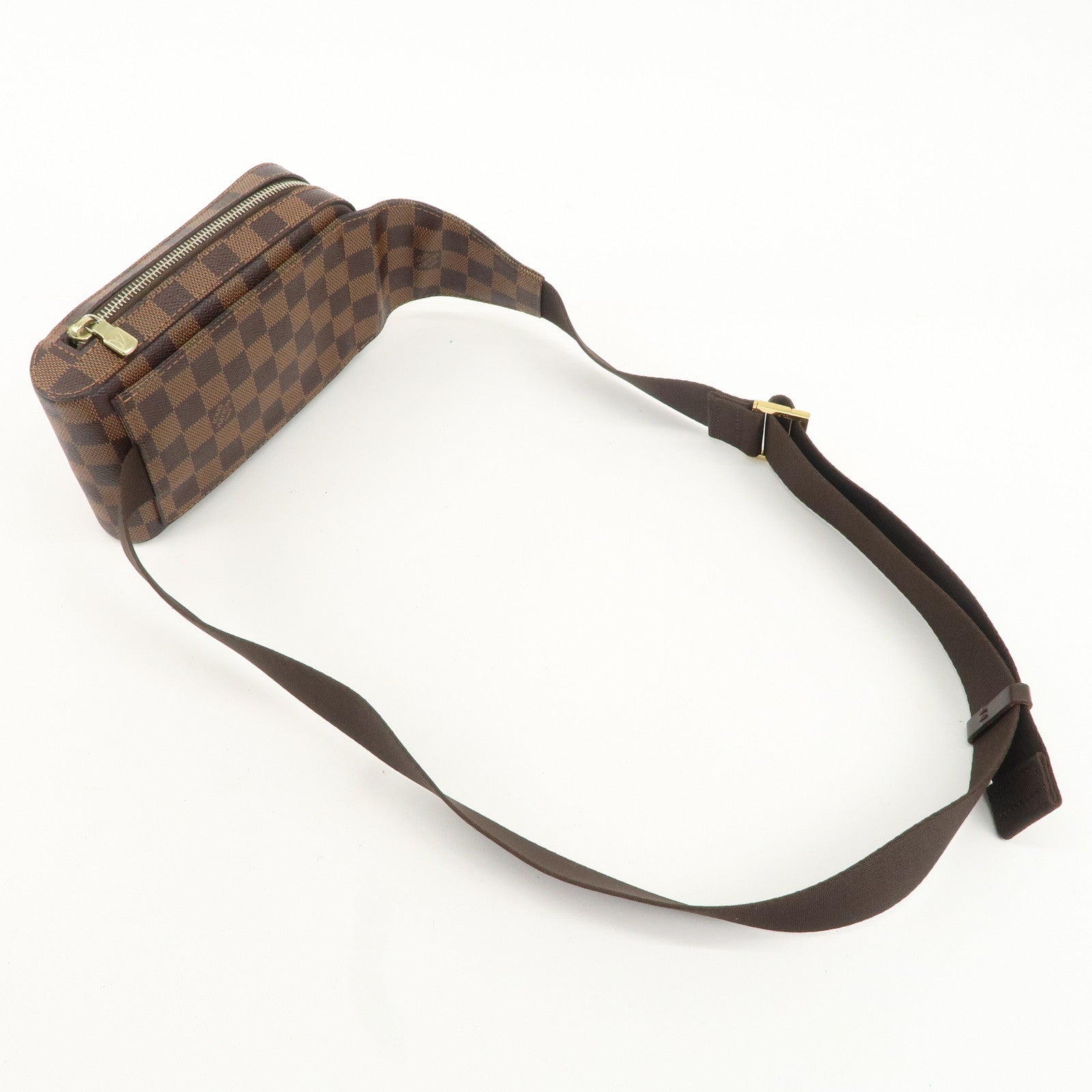 Louis Vuitton Damier Geronimos Body Bag Waist Bag Brown N51944 Used