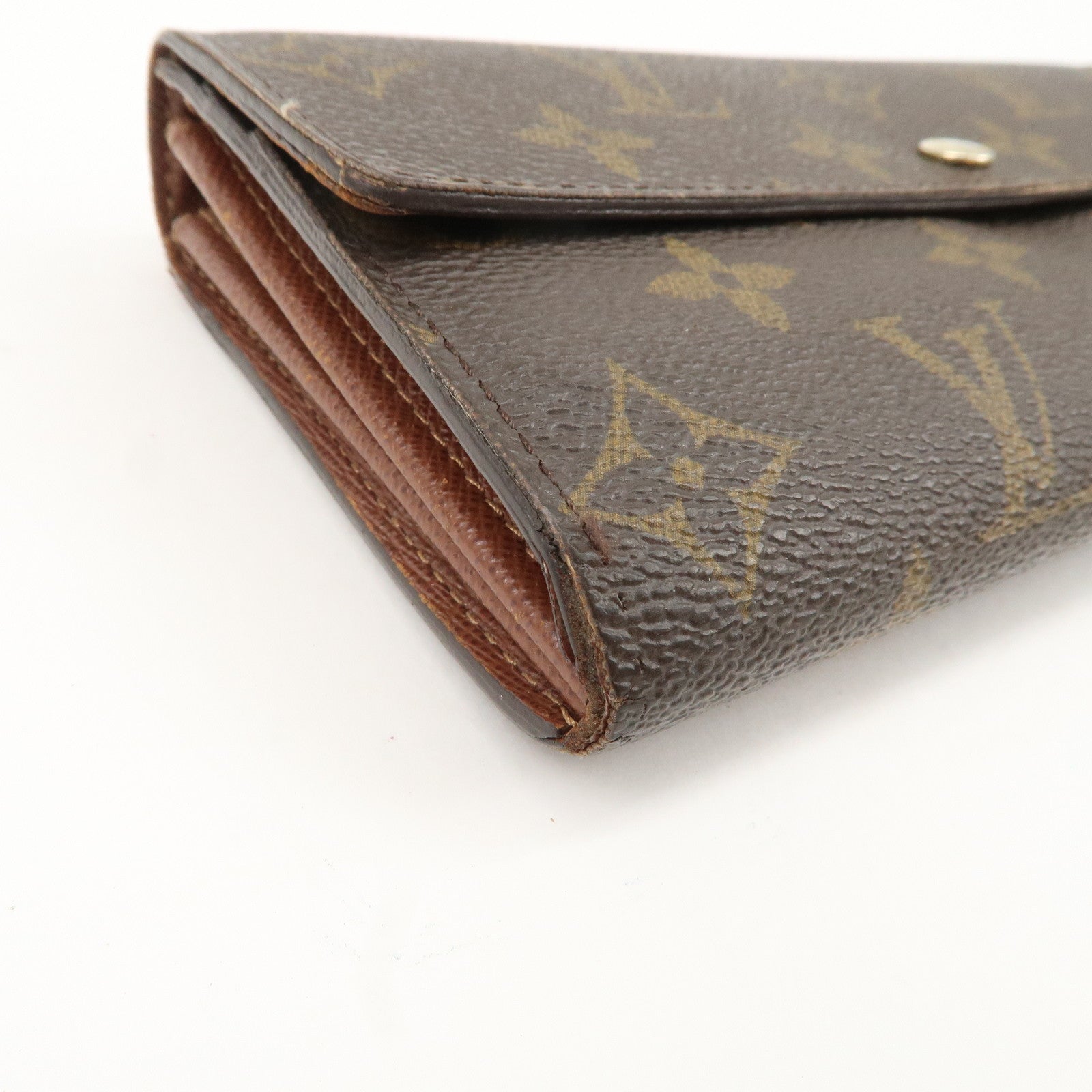 Louis Vuitton Monogram Portefeuille Sarah Long Wallet M61734 Used