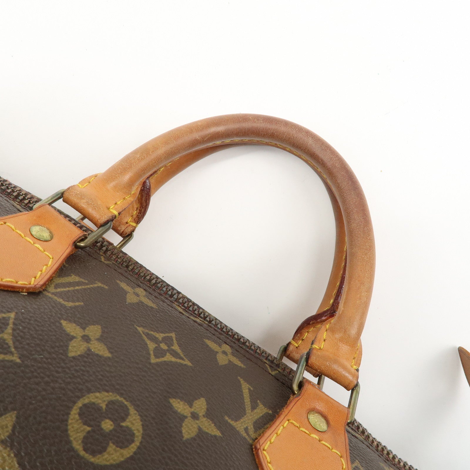 Louis Vuitton Monogram Speedy 35 Hand Bag Boston Bag M41524 Used