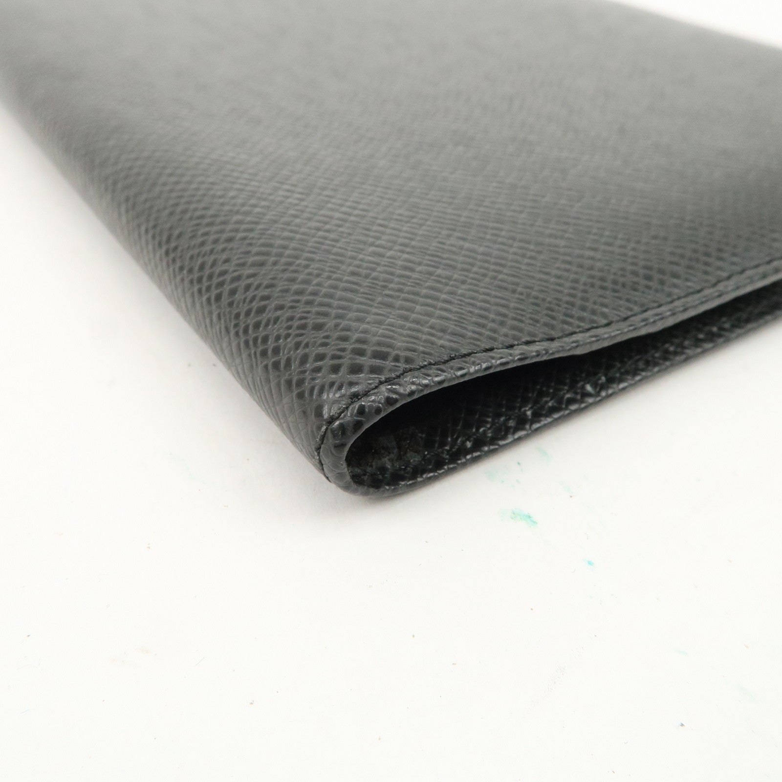 Louis Vuitton Taiga Agenda Bureau Planner Cover Ardoise R20409 Used