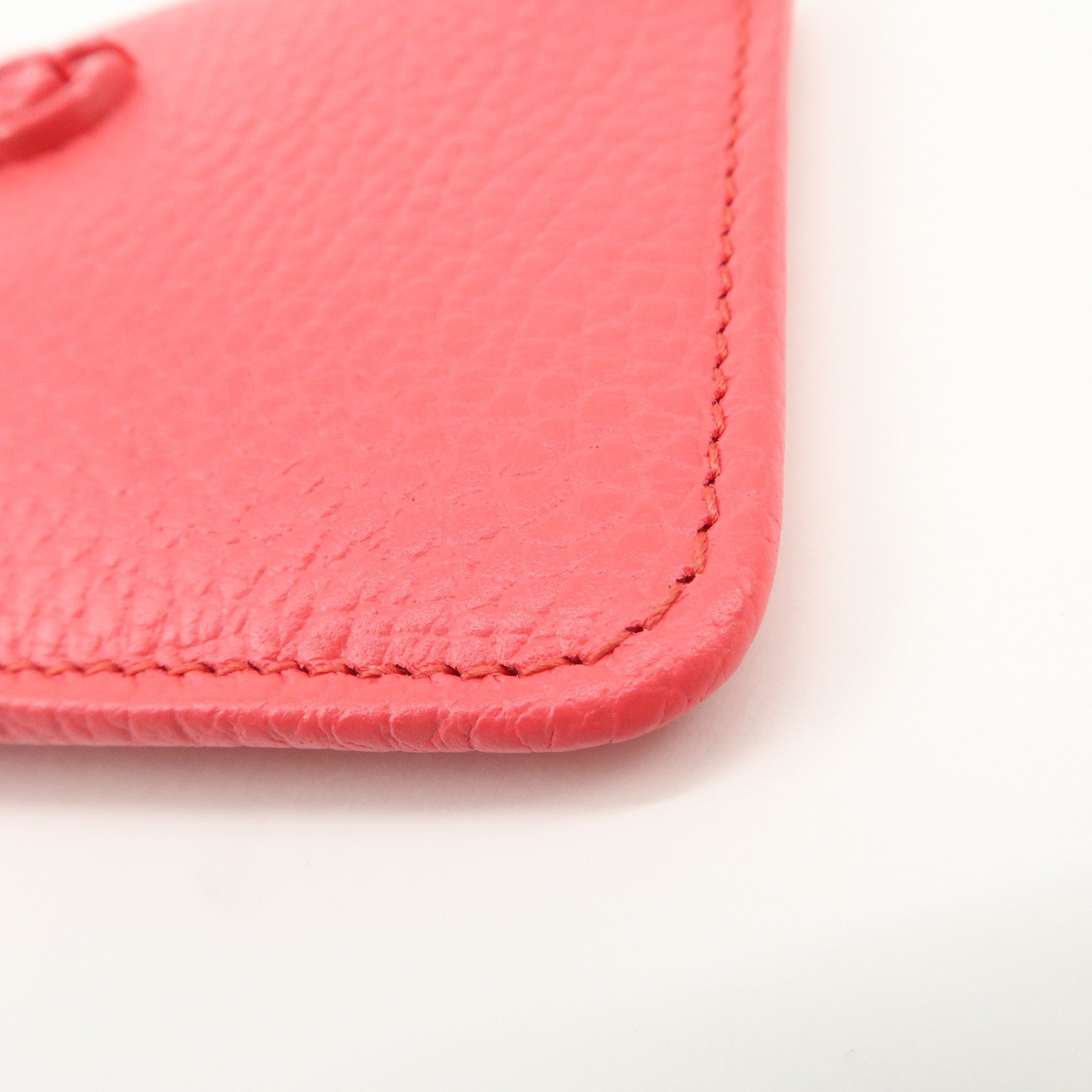 GUCCI GG Marmont Leather Card Case Coin Case Pink 701070 Used