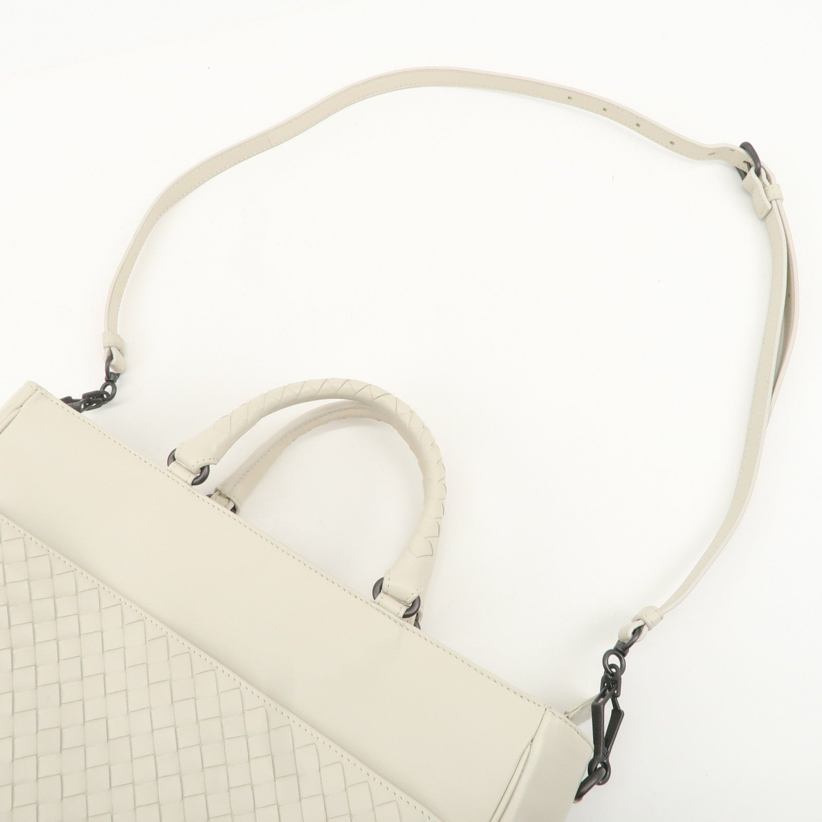 BOTTEGA VENETA Intrecciato Leather 2WAY Bag Tote Bag 481796 Used