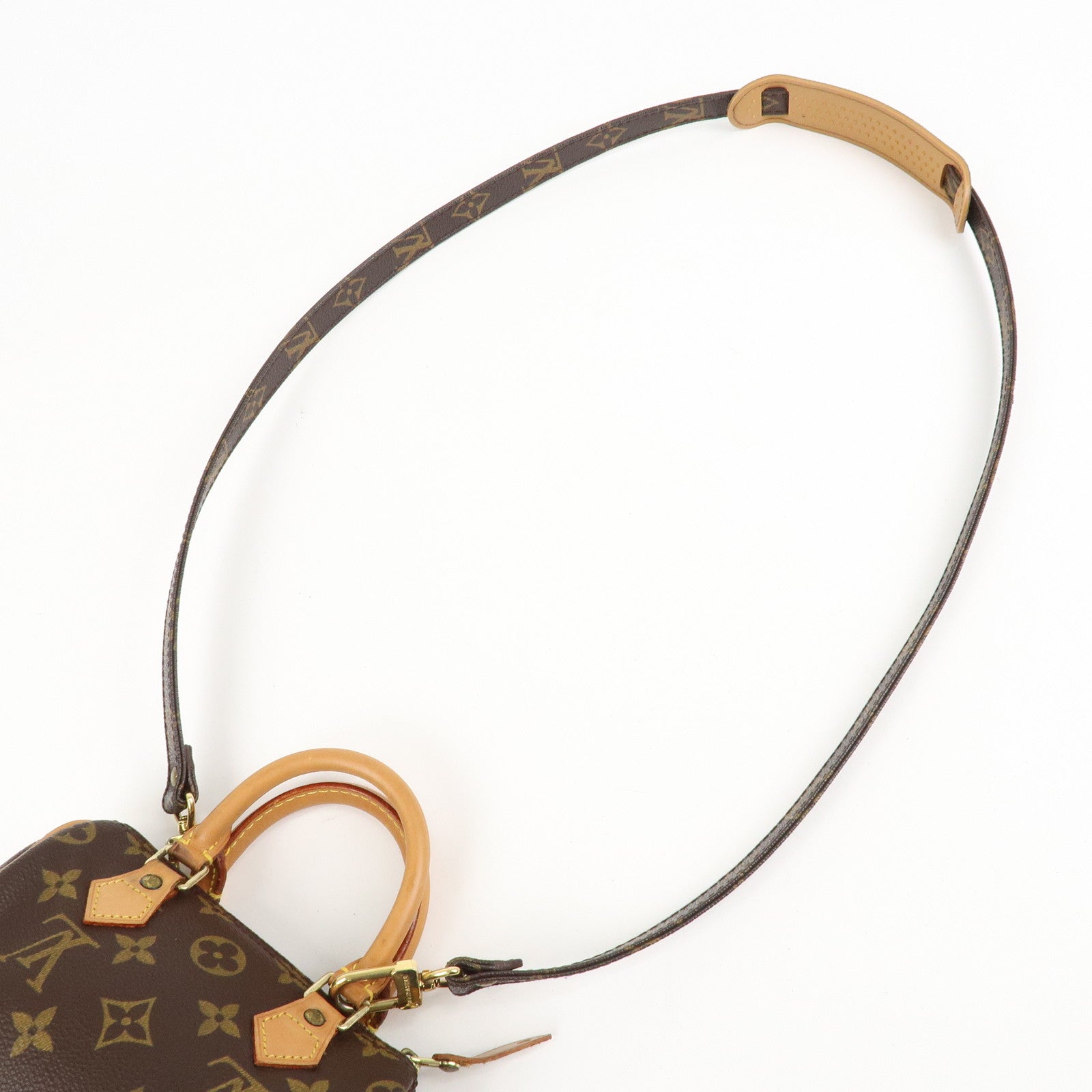 Louis Vuitton Monogram Mini Speedy & Strap M41534 J75010 Used