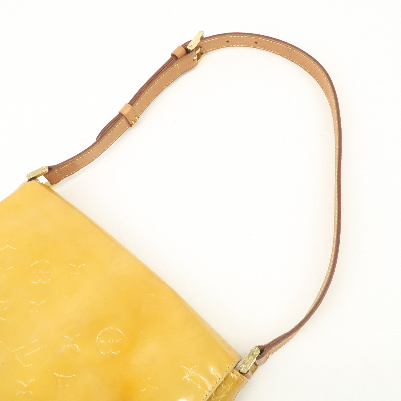 Louis Vuitton Monogram Vernis Thompson Street Jaune M91123 Used