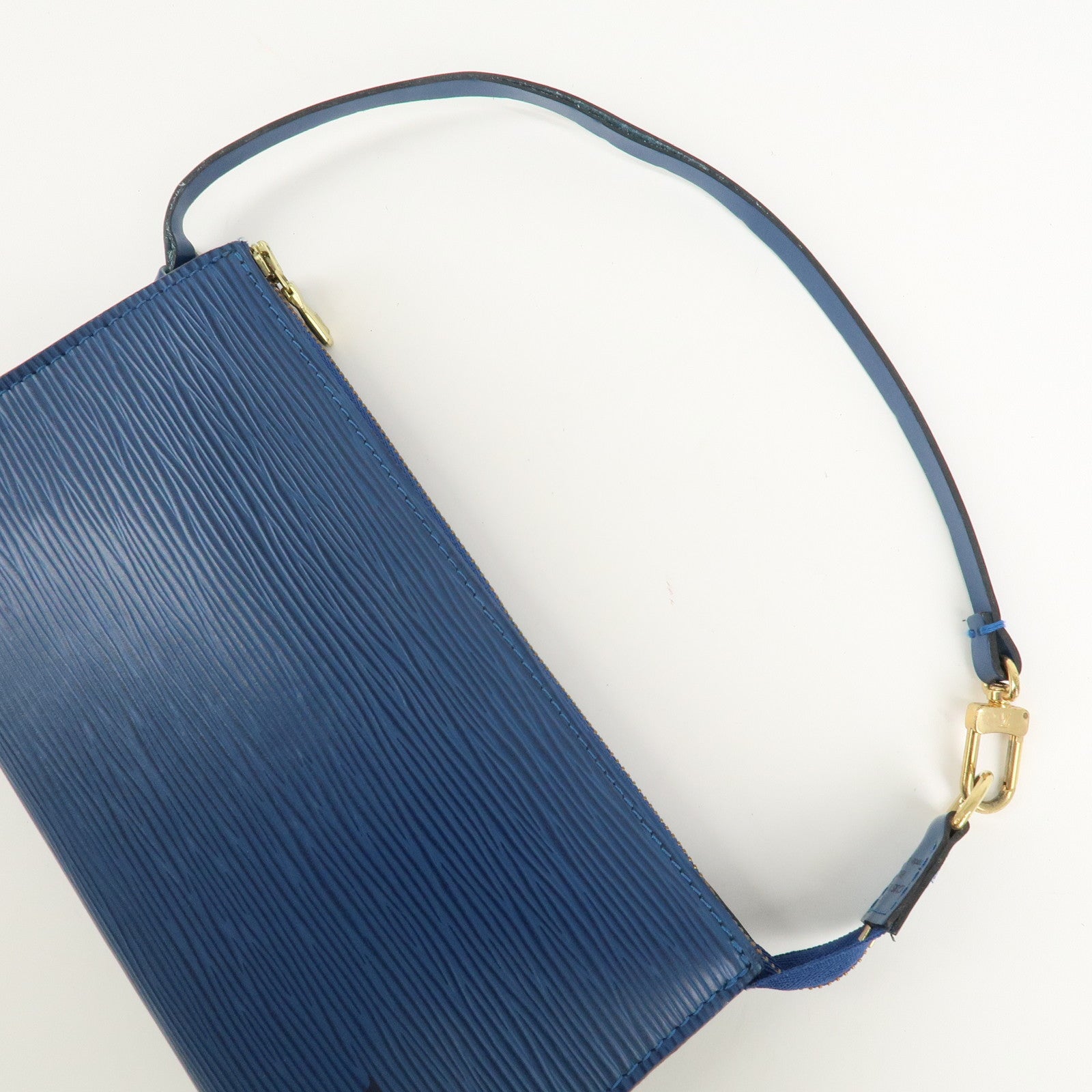 Louis Vuitton Epi Pochette Accessoires OldStyle Toledo Blue M52947 Used