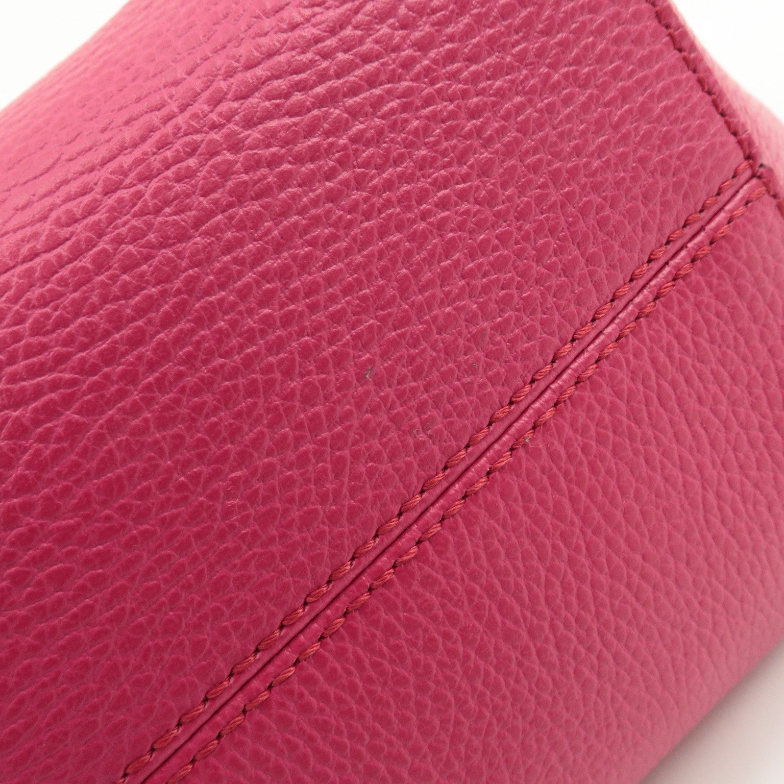 GUCCI Swing Canvas Leather Tote bag Hand Bag Pink 354408 Used