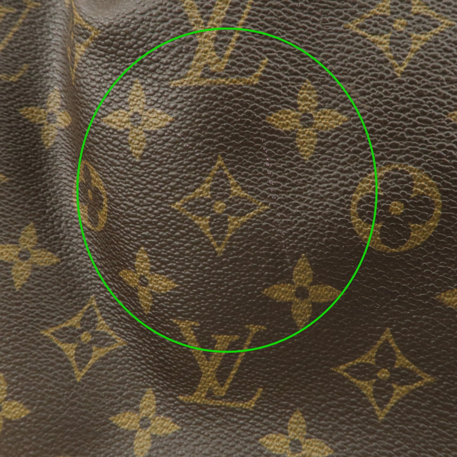 Louis Vuitton Monogram Palermo GM 2Way Hand Bag Brown M40146 Used