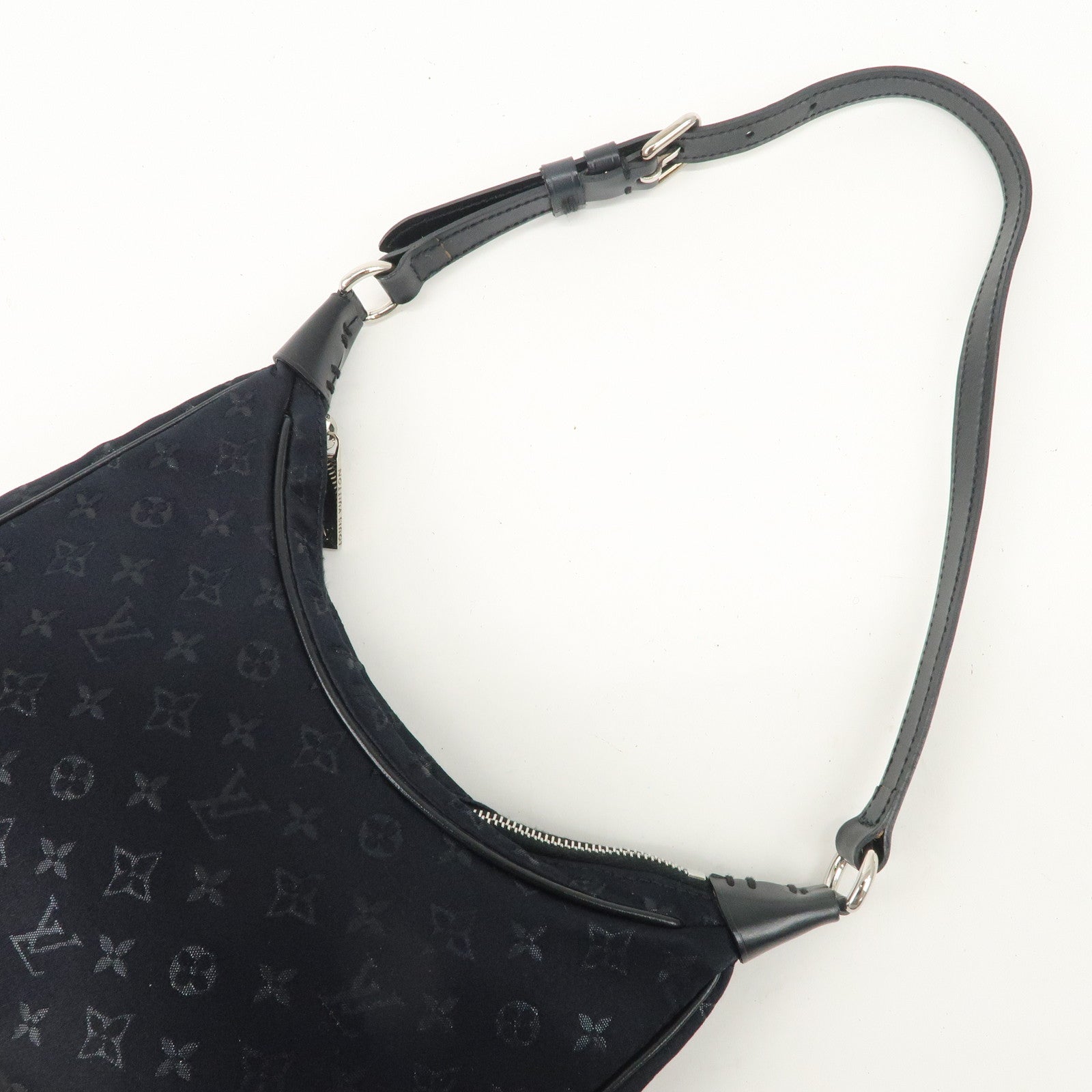 Louis Vuitton Monogram Satin Little Boulogne Hand Bag M92142 Used
