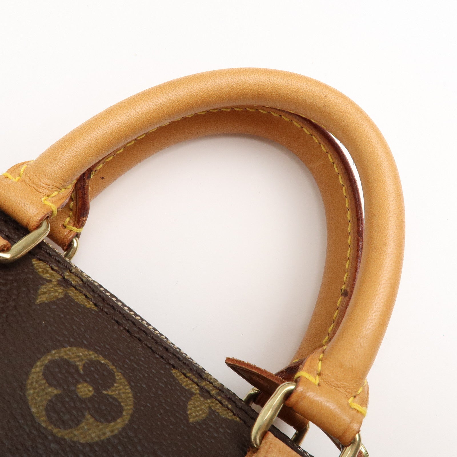 Louis Vuitton Monogram Mini Speedy & Strap M41534 J00145 Used