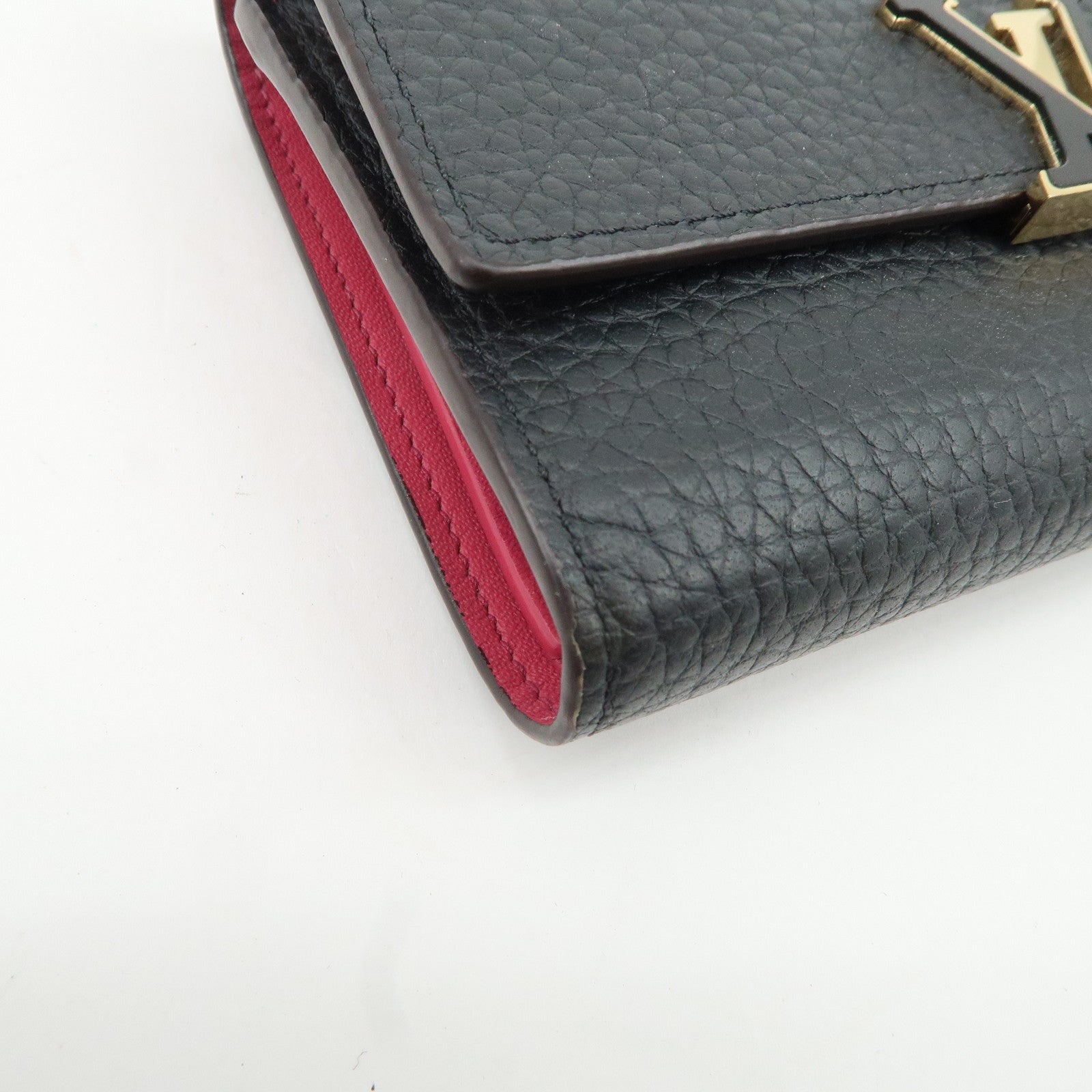 Louis Vuitton Portefeuille Capucines Compact Wallet M62157 Used