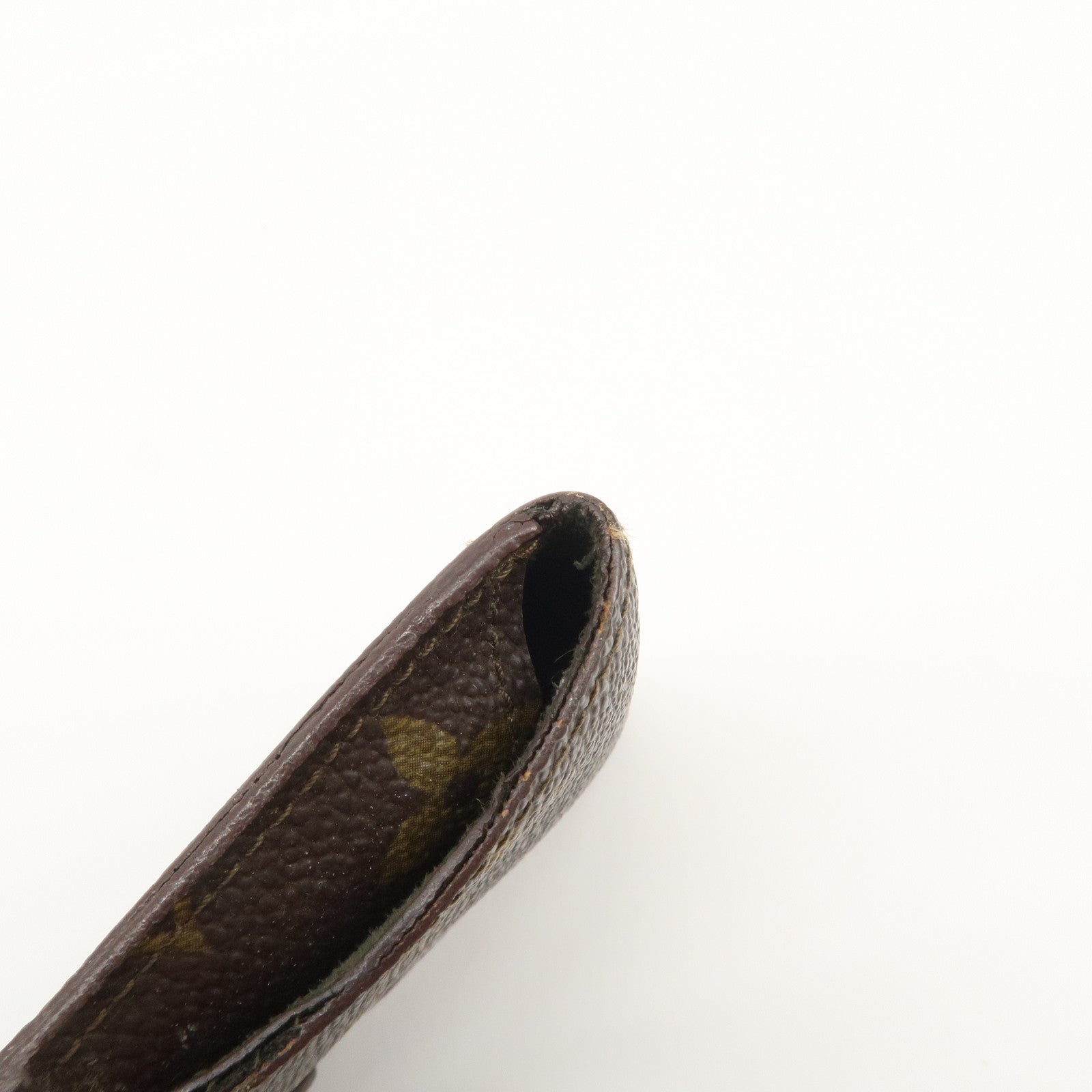 Louis Vuitton Monogram Taiga Set of 3 Glasses Case M62990 M30364 Used
