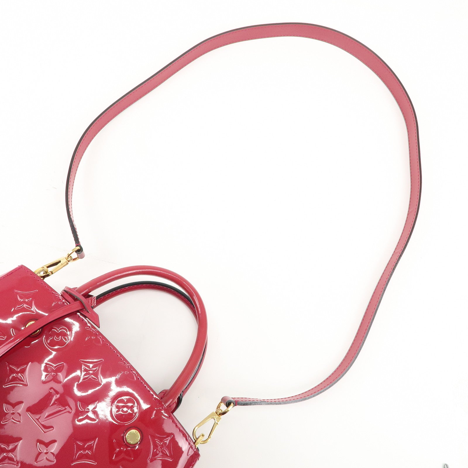 Louis Vuitton Monogram Vernis Montaigne BB Hand Bag M50172 Used