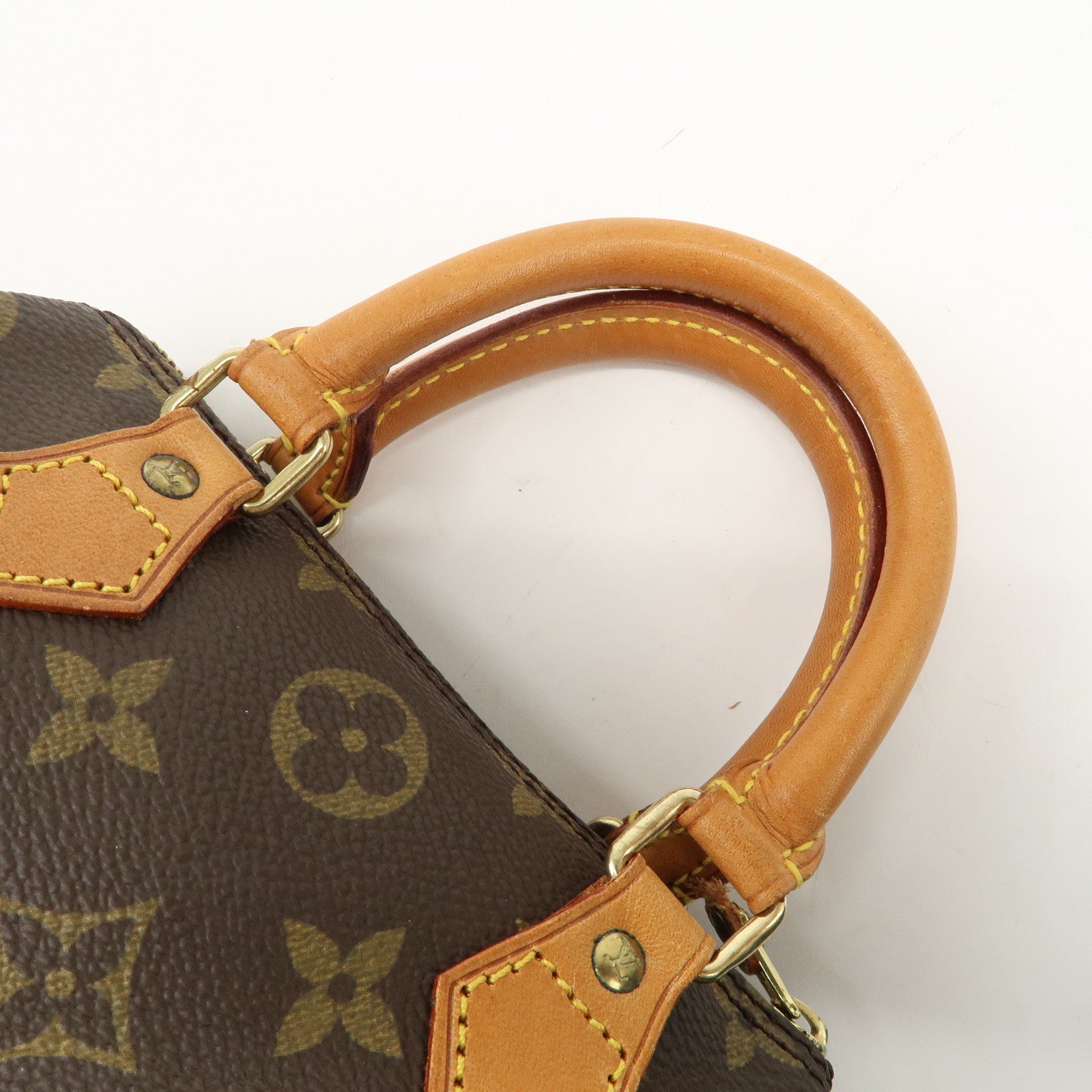 Louis Vuitton Monogram Mini Speedy & Strap Brown M41534 Used