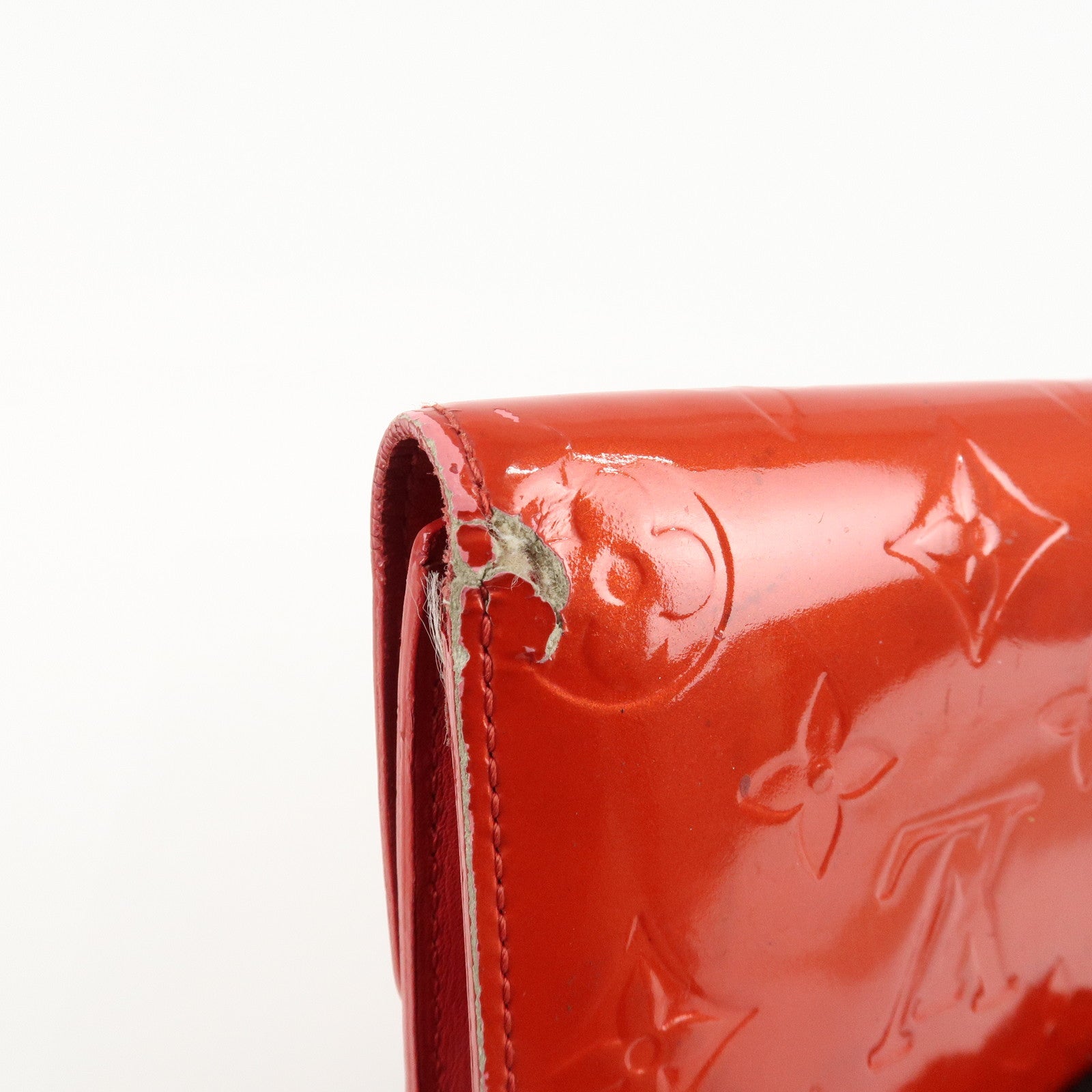 Louis Vuitton Monogram Vernis Set of 2 Wallet M91173 M91016 Used