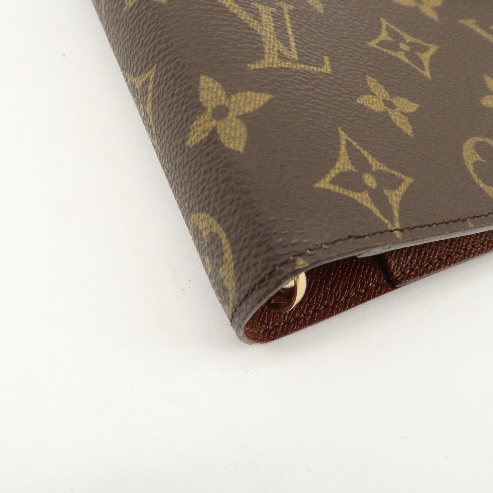 Louis Vuitton Monogram Agenda MM Planner Cover R20105 Used