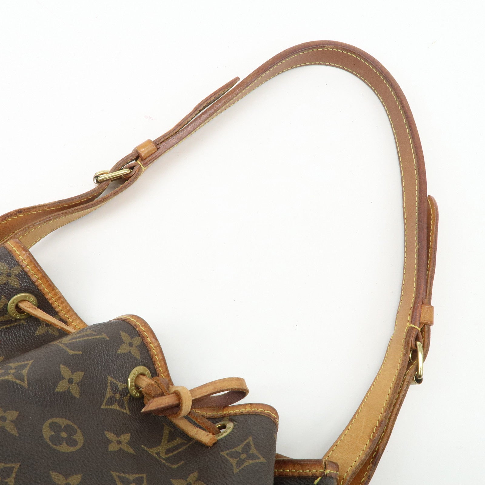 Louis Vuitton Monogram Petit Noe Shoulder Bag Brown M42226 Used
