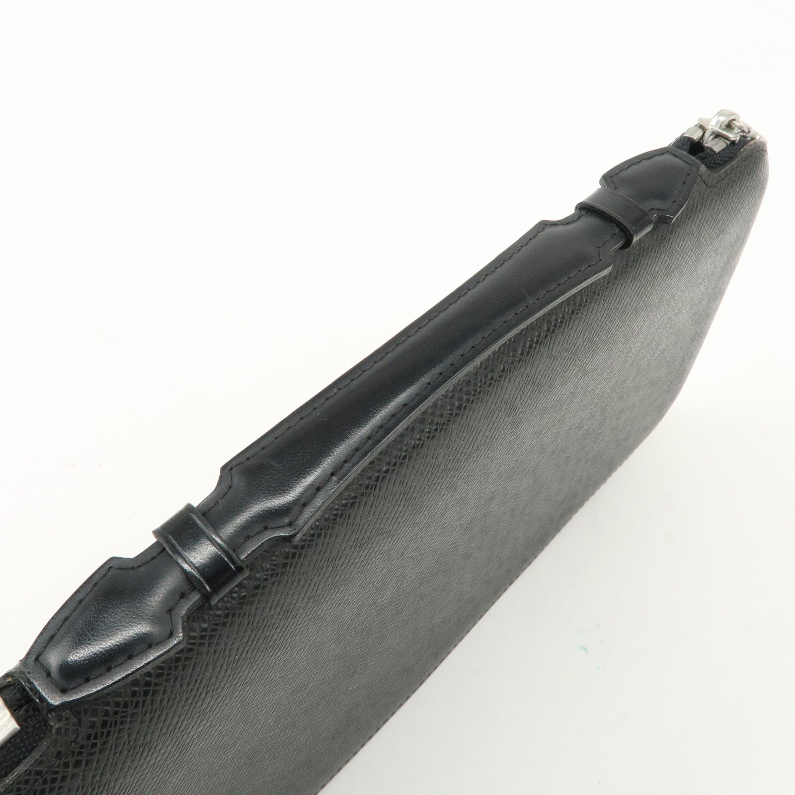 Louis Vuitton Taiga Organizer Atoll Long Wallet Ardoise M30652 Used