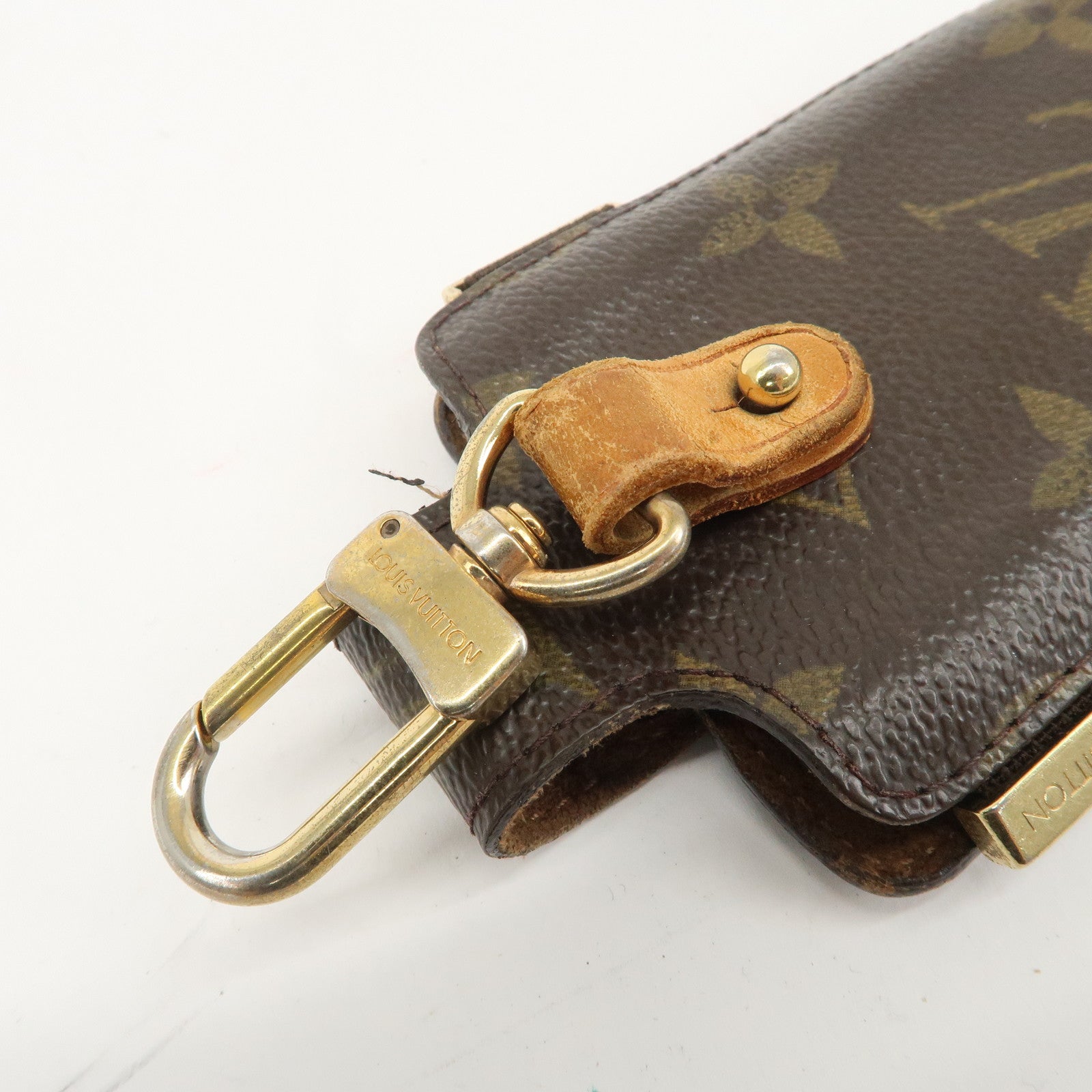 Louis Vuitton Monogram Etui Telephone International PM M63064 Used