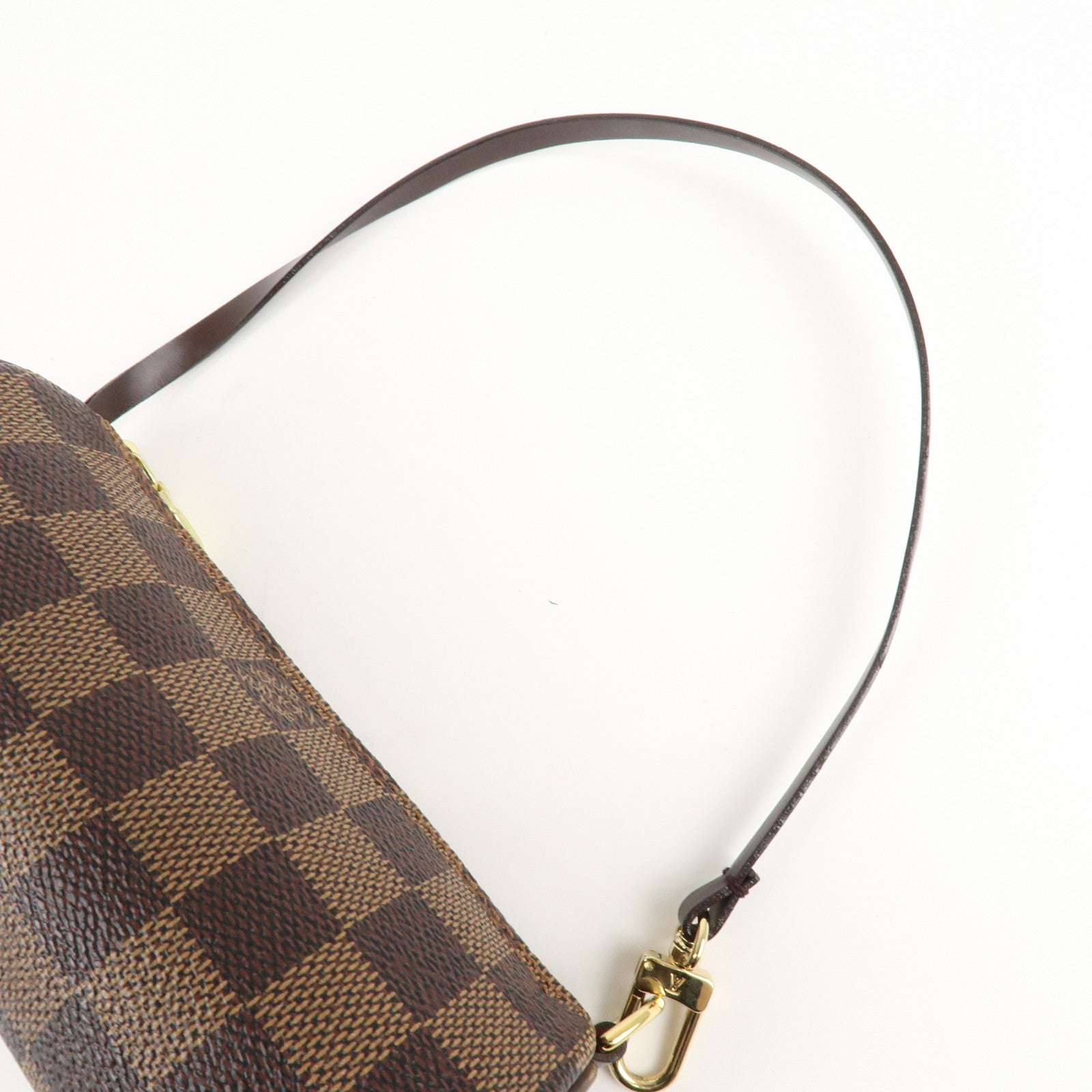 Louis Vuitton Damier Pouch for Papillon Bag Mini Bag Brown Used