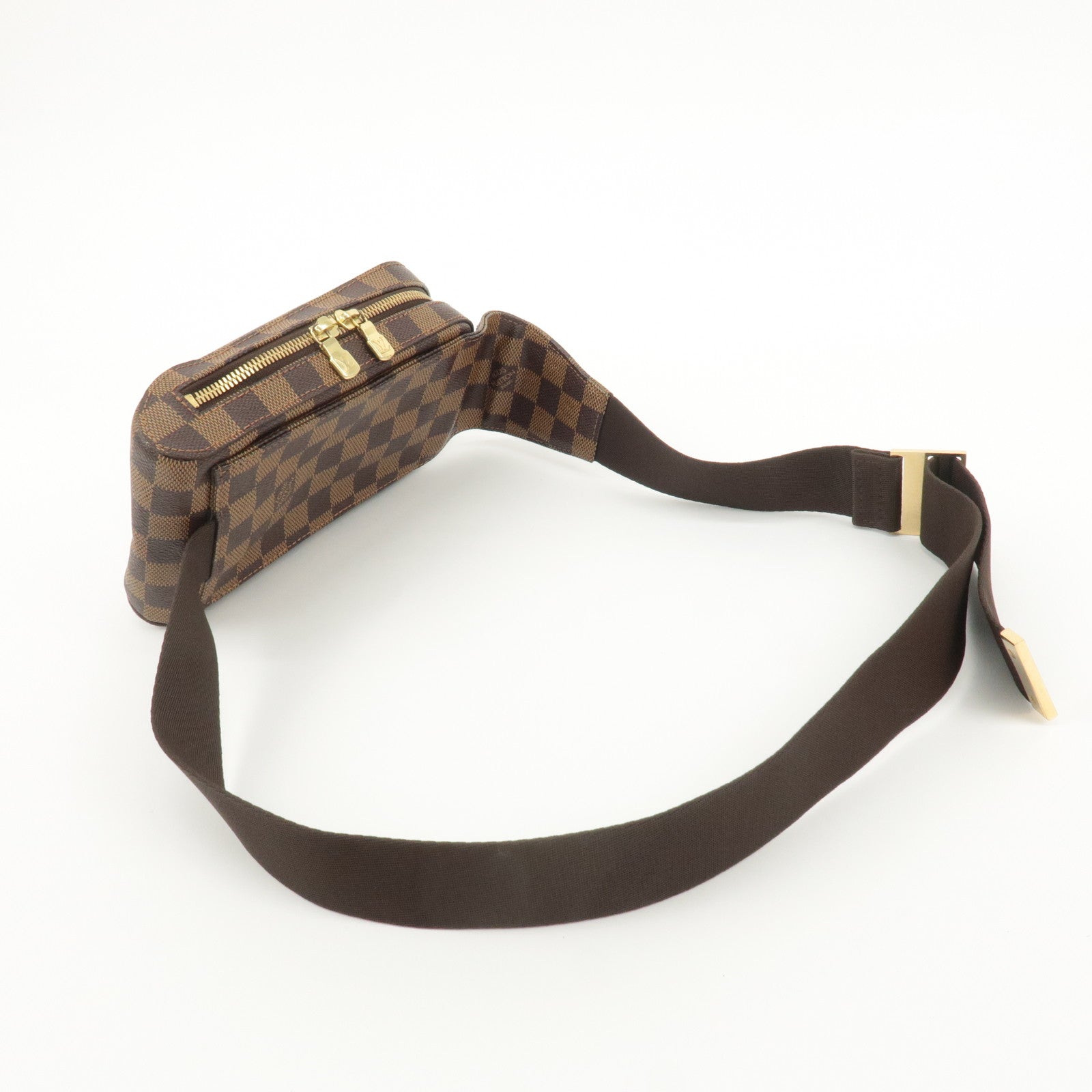 Louis Vuitton Damier Ebene Geronimos Body Bag Waist Bag N51994 Used
