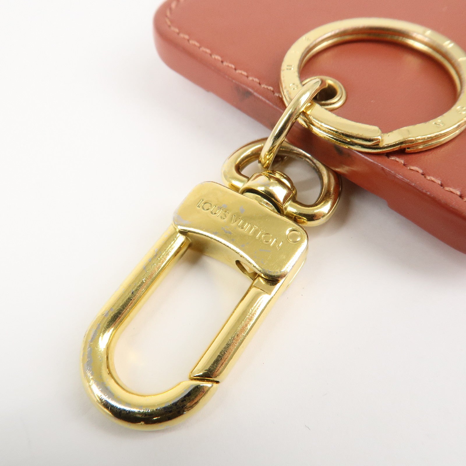 Louis Vuitton Monogram Vernis Porte Cles Animal Face M68217 Used