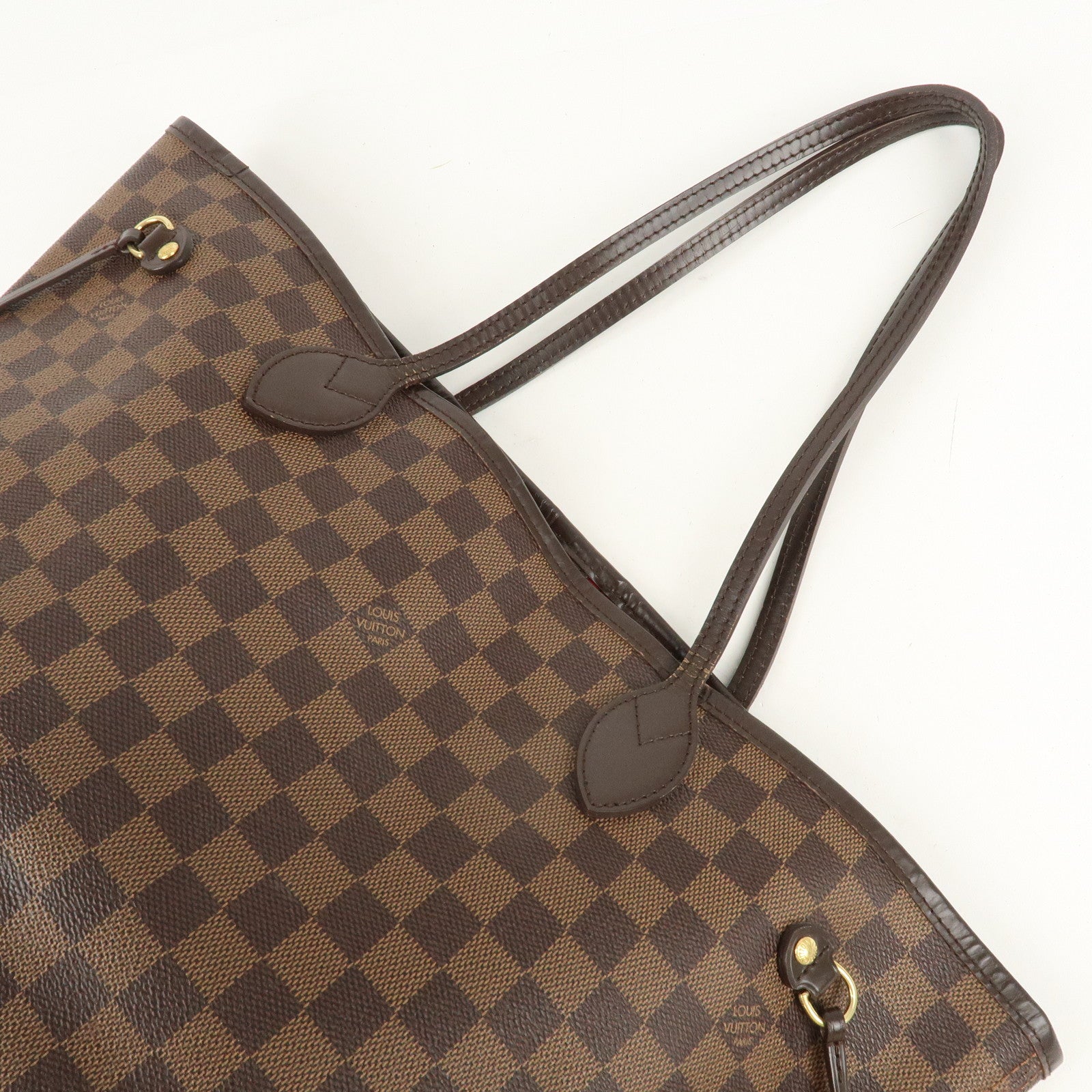 Louis Vuitton Damier Neverfull MM Tote Bag Hand Bag N51105 Used