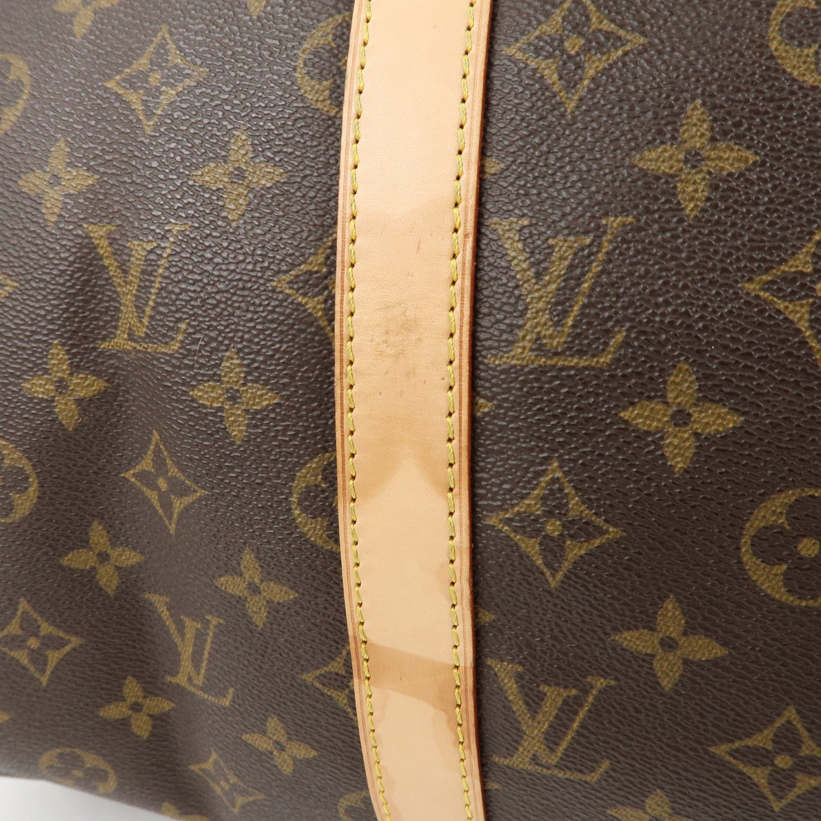 Louis Vuitton Monogram Keep All Bandouliere 50 Boston Bag M41416 Used