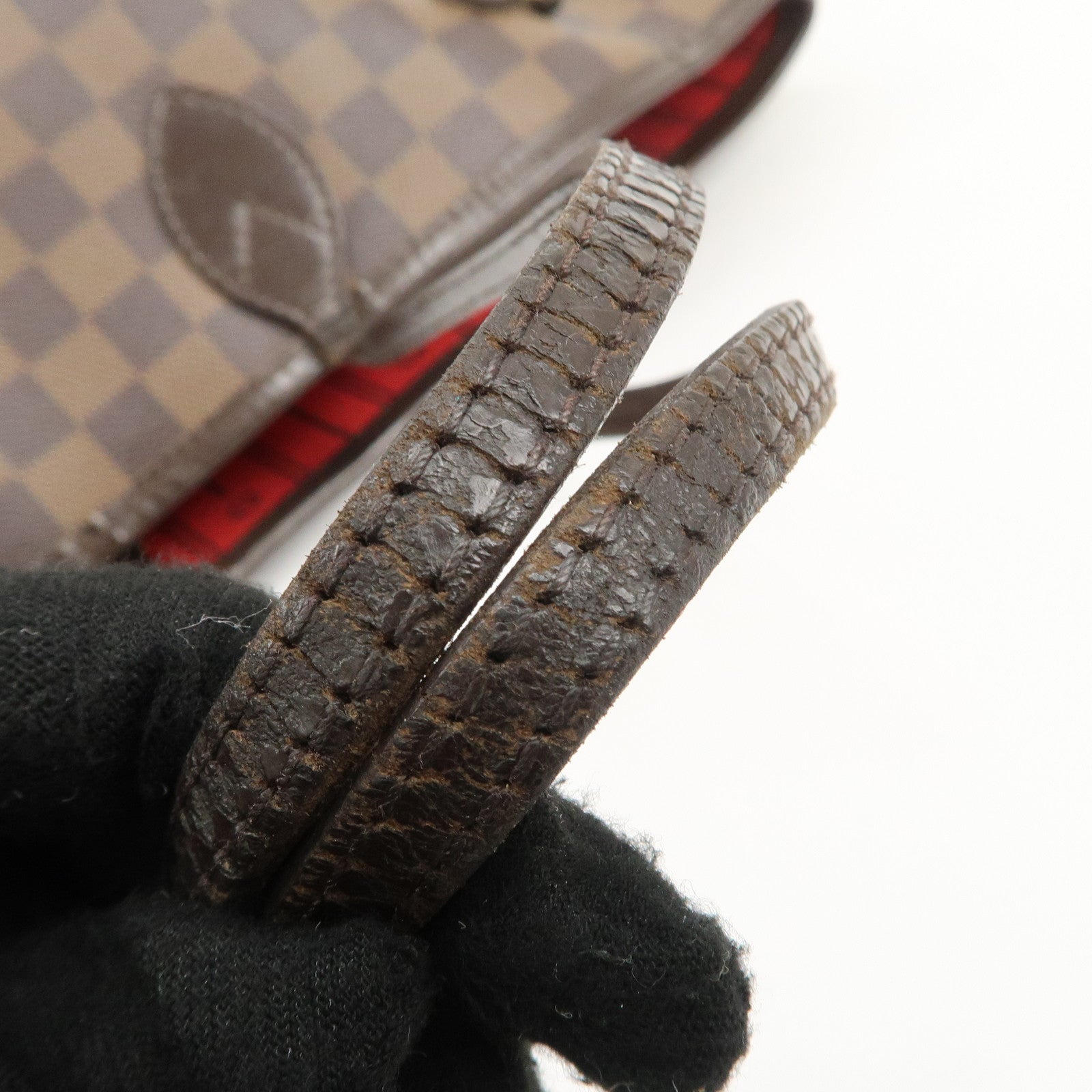 Louis Vuitton Damier Neverfull MM Tote Bag Shoulder Bag N51105 Used