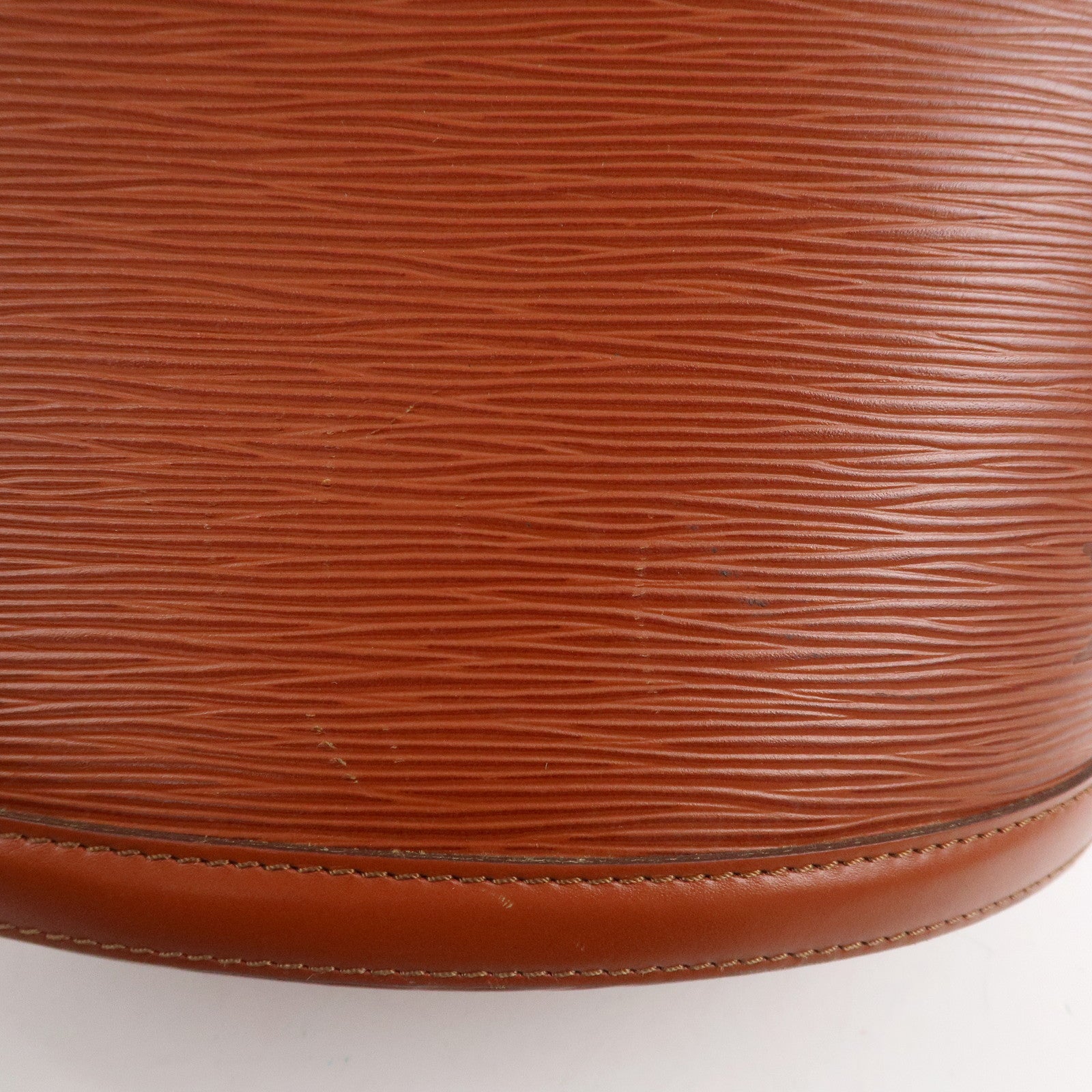 Louis Vuitton Epi Cluny Shoulder Bag Kenya Brown M52253 Used