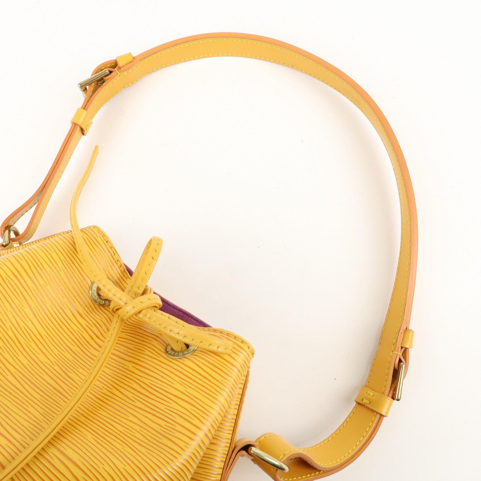 Louis Vuitton Epi Petit Noe Shoulder Bag Tassili Yellow M44109 Used