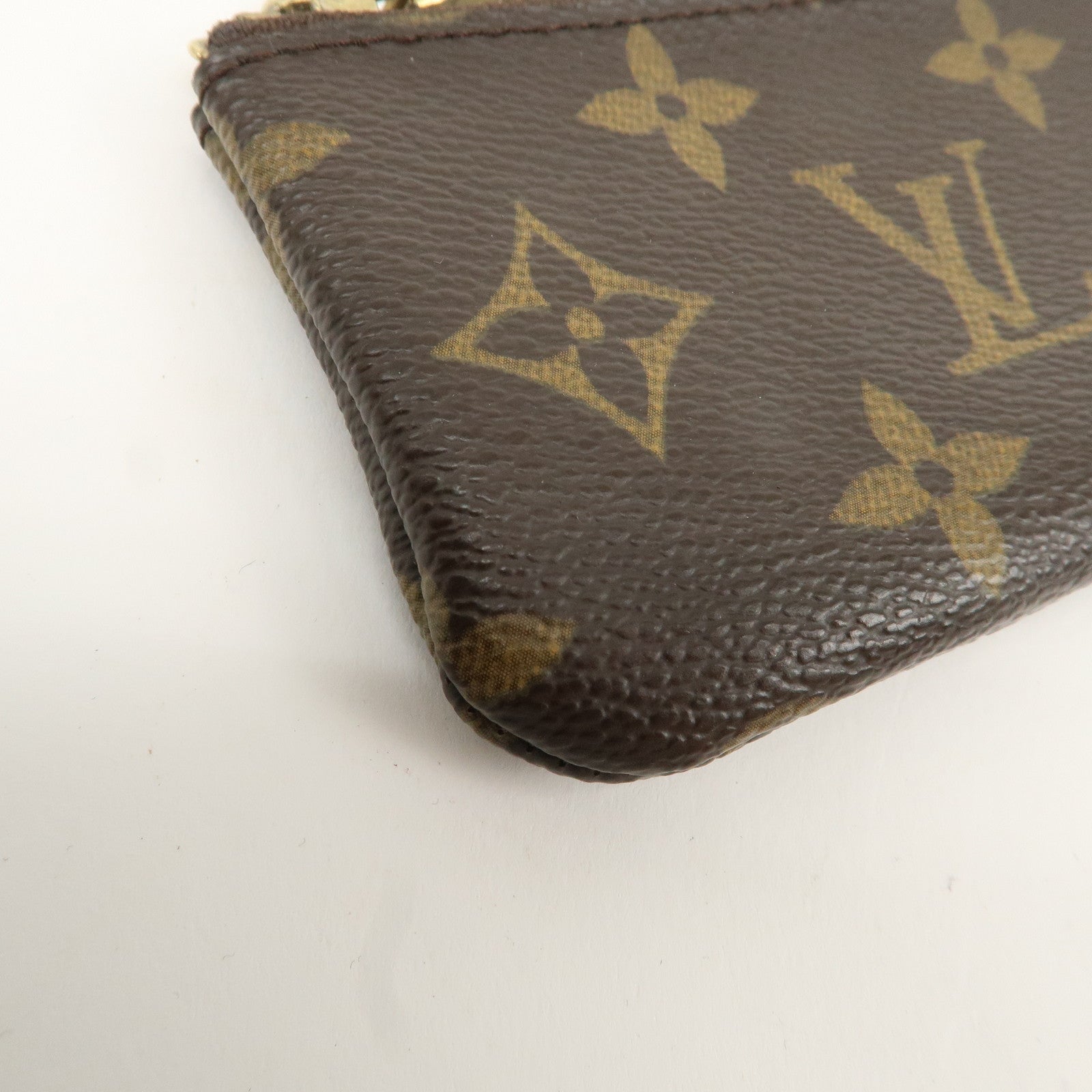 Louis Vuitton Monogram Pochette Cles Coin & Key Case M62650 Used