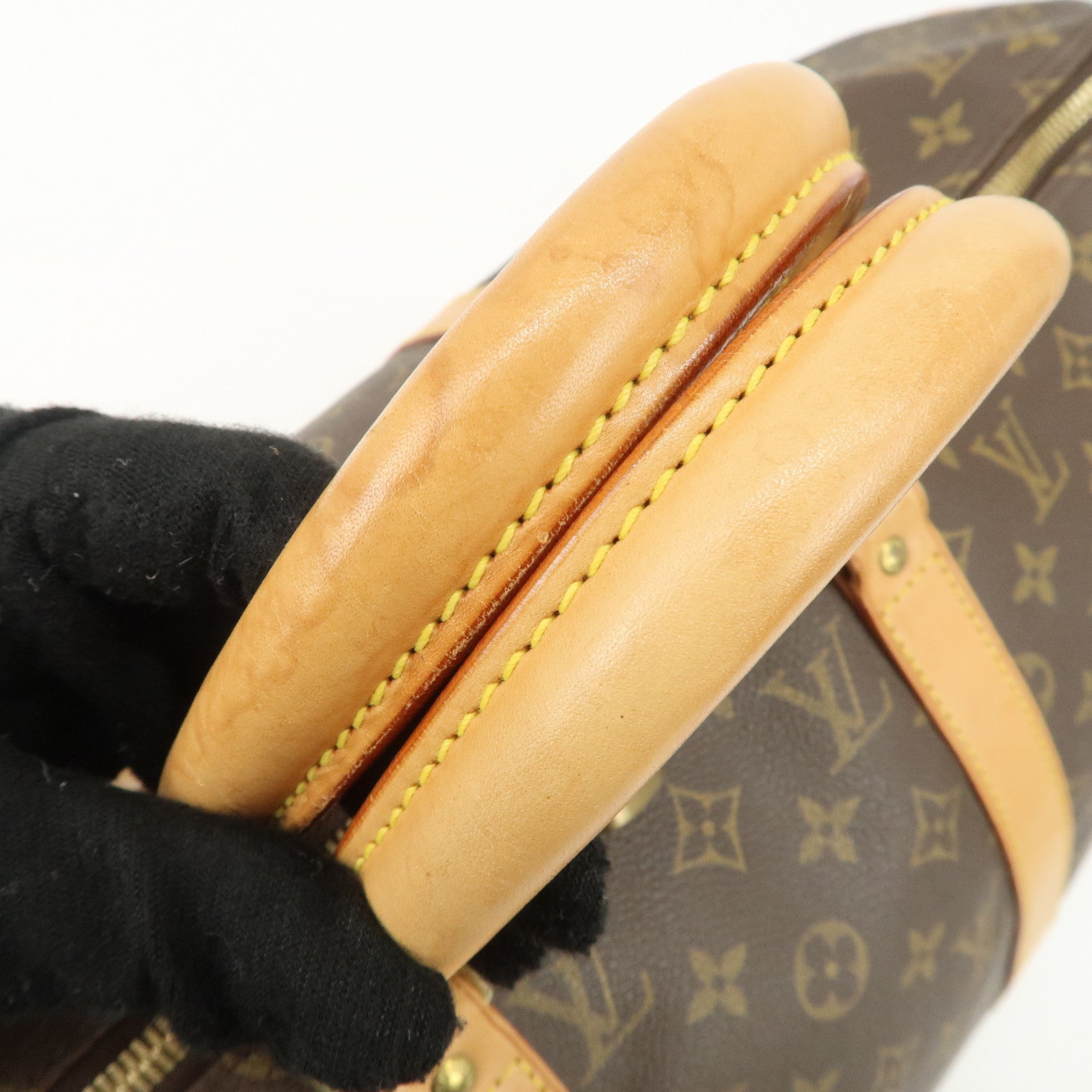 Louis Vuitton Monogram Keep All 50 Bag Boston Bag Brown M41426 Used